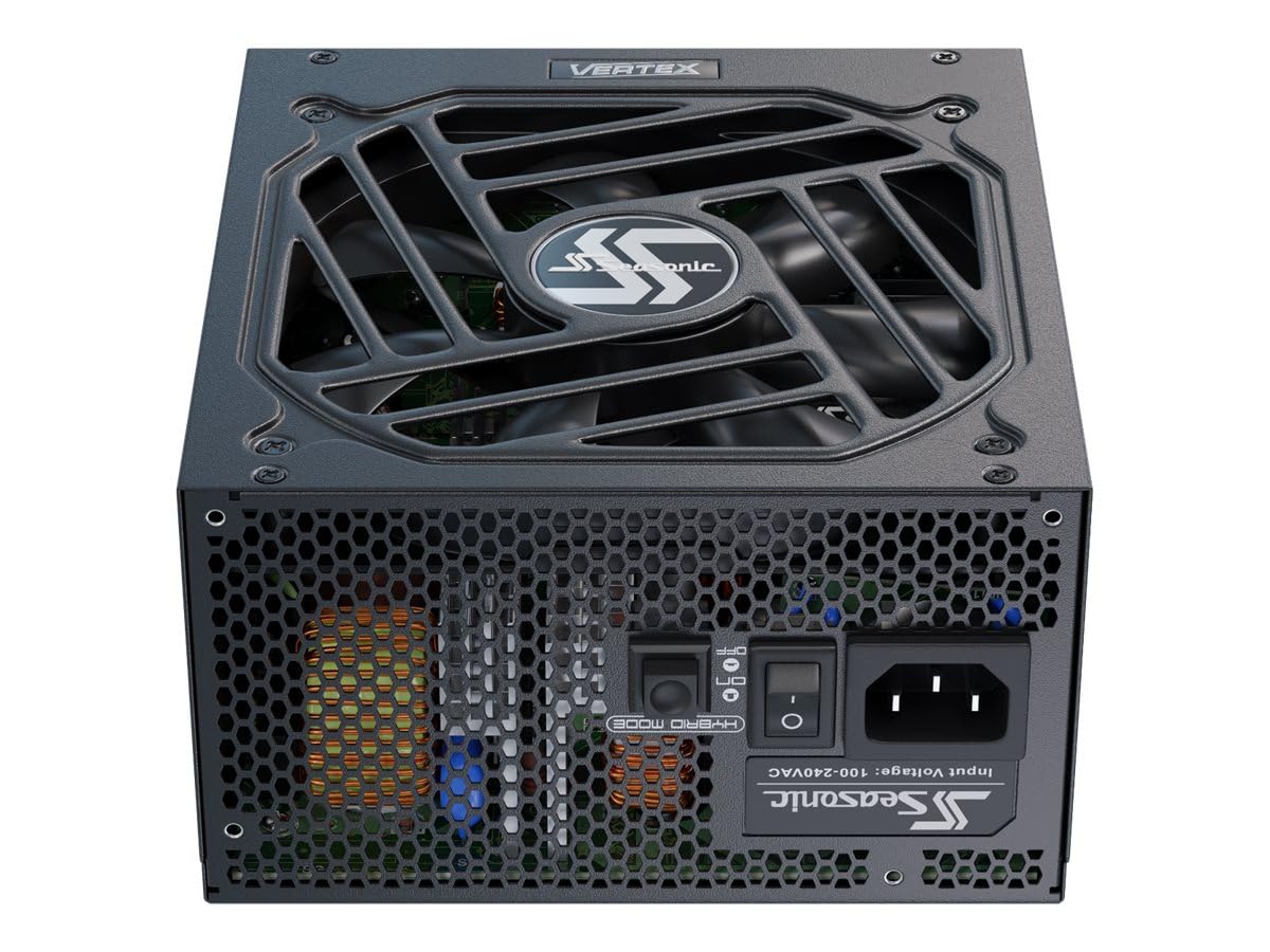 Seasonic Vertex Gx 1200   1200W   80+ Gold   Atx 3.0 & Pcie 5.0 Ready   Full Modular   Atx Form Factor   Low Noise   12 Year Warranty   Nvidia Rtx 30/40 Super & Amd Gpu Compatible