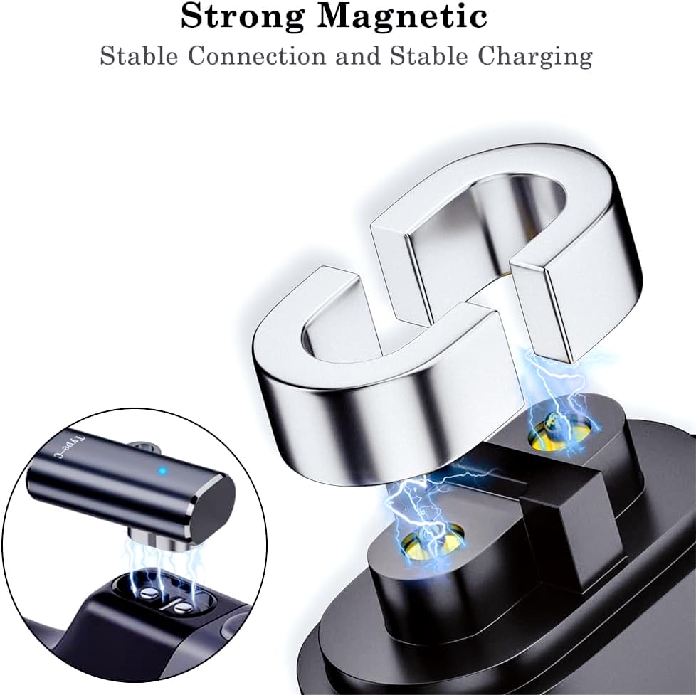 Sweguard Magnetic Charger Adapter 2 Pack Usb C Charging Adapter To Shokz Magnetic Converter Compatible With Aftershokz Aeropex,