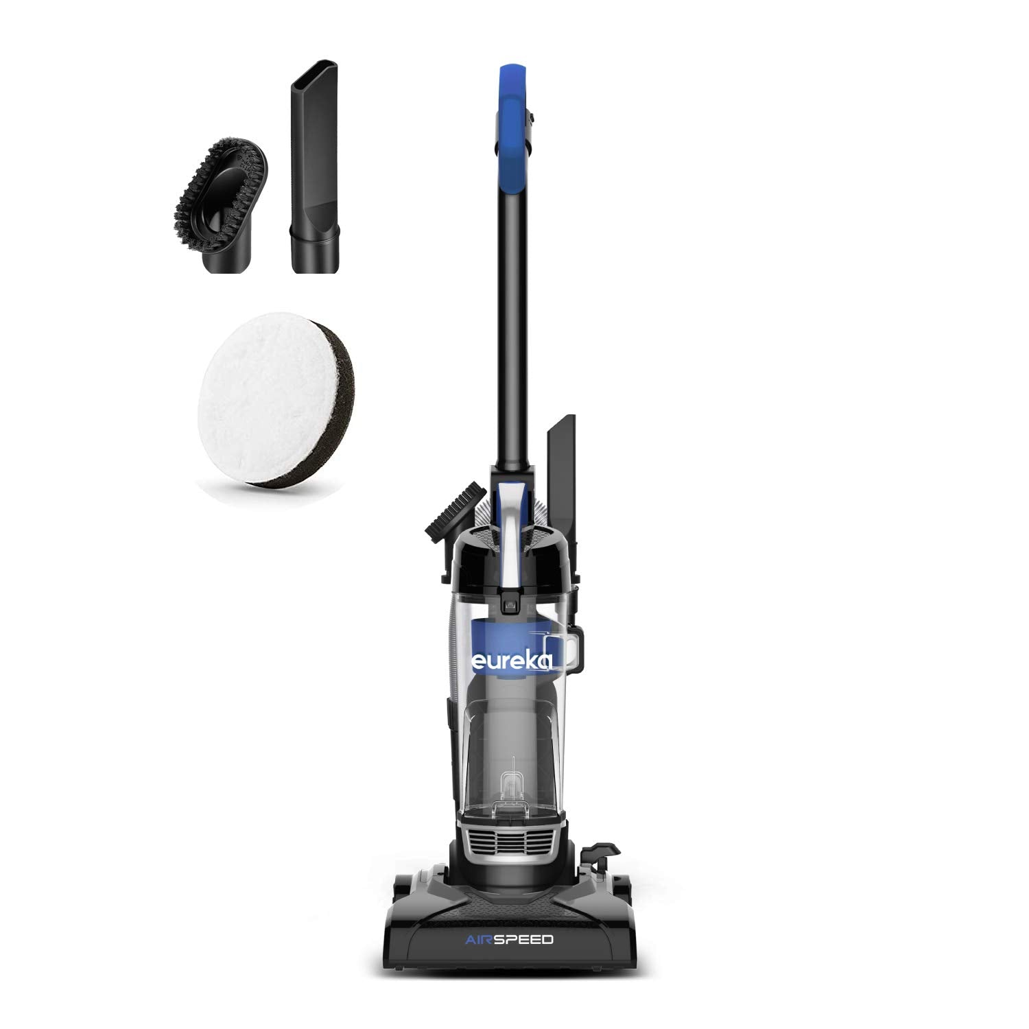 Eureka Airspeed UltraLightweight Compact Bagless Upright Vacuum Cleaner, Replacement Filter, Blue