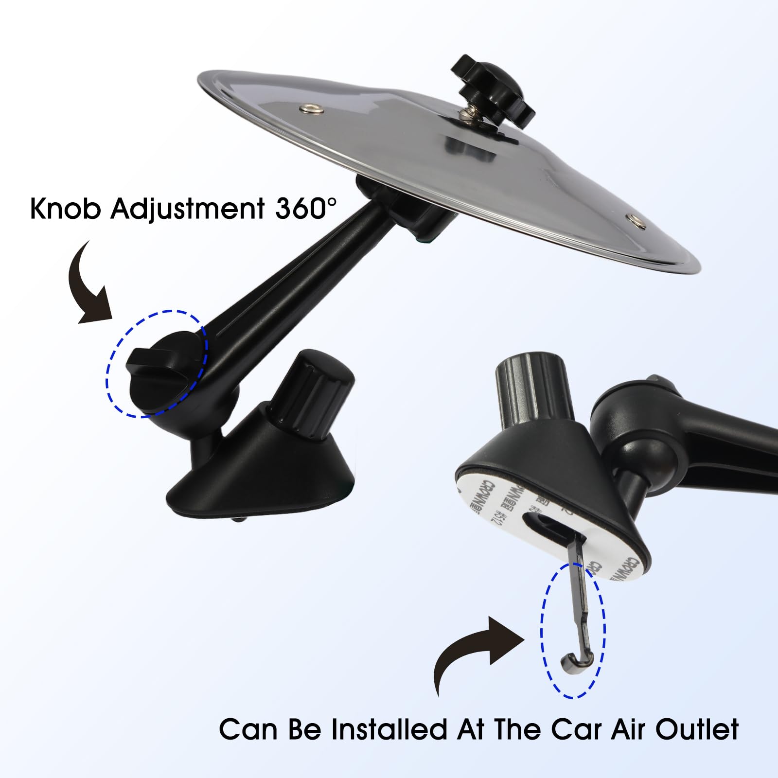 Car Cymbal Air Vent Car Crash Cymbal Air Vent Mini Drum Cymbal For Music Lovers