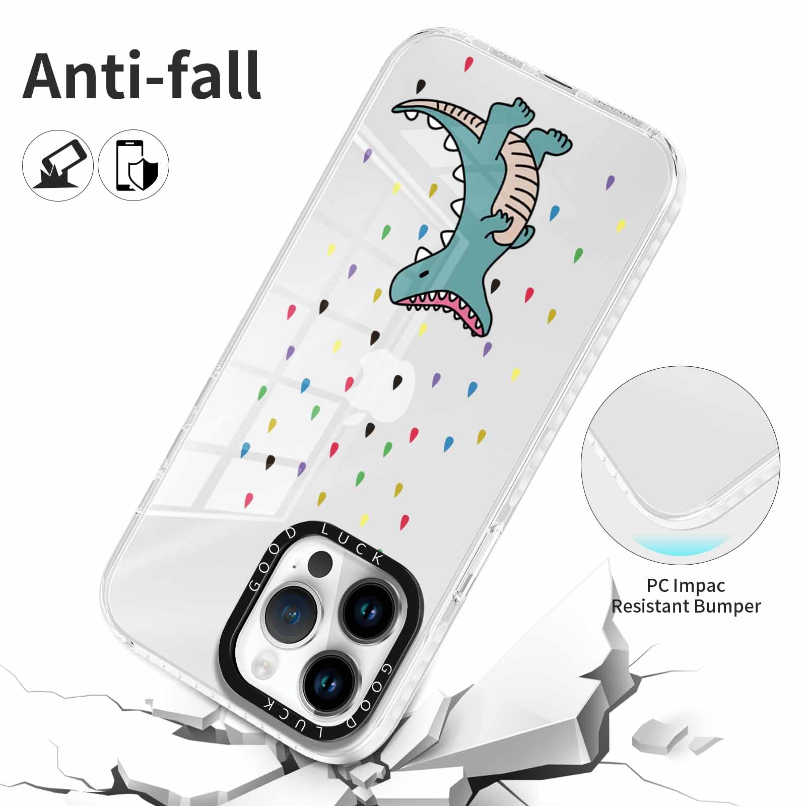 Rumdey 2 Pack Clear Cases For Iphone 12 Pro Max Case 6.7 Inch,Cute Fashion Leopard Cheetah Patterns For Girls Women, Slim Case W