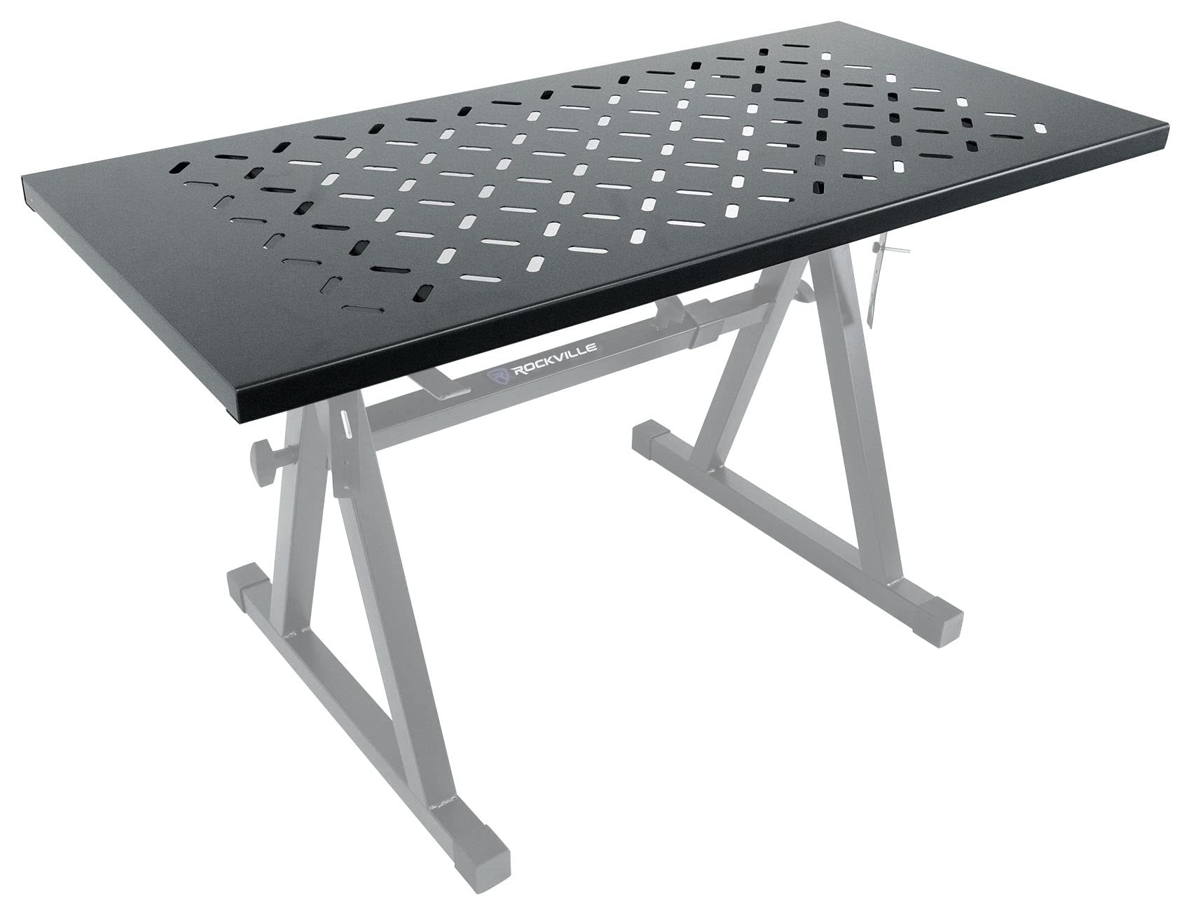 Rockville KS1 Shelf for Z X Turns Keyboard Stands Into DJ Table