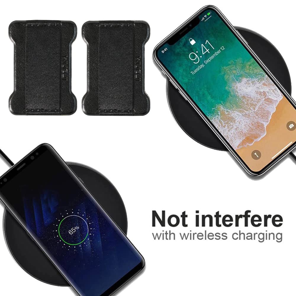 Wuoji Phone Grip Finger Strap Holder, Phone Gripper For Back Of Phone Grip Phone Finger Holder Suitable For Iphone Samsung And M