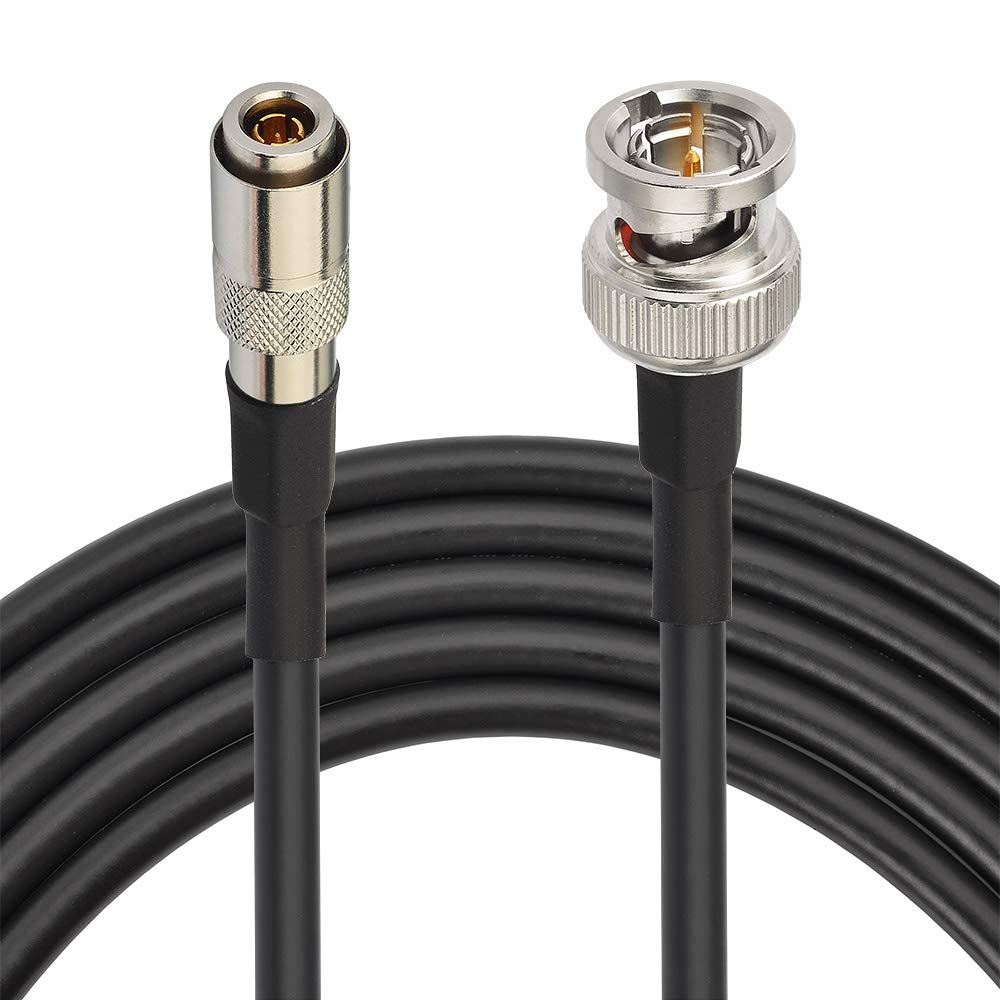 Superbat HD SDI Cable Blackmagic BNC Cable, DIN 1.0/2.3 to BNC Male Cable （Belden 1855A Cable 10ft） for Blackmagic BMCC/BMPCC Video Assist 4K Transmissions HyperDeck Kameras