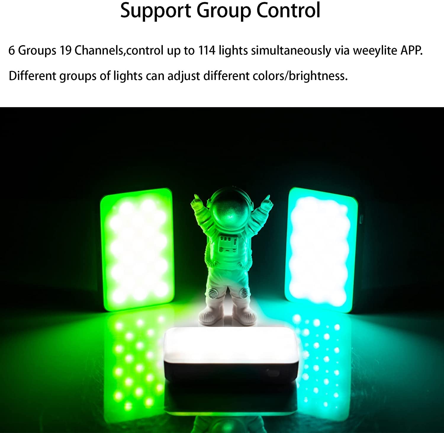 Rgb Video Photography Lighting Kit, App Control Streamer Light Tiktok Light, 2800K 6800K Led Video Light For Product Shoot, Vlog