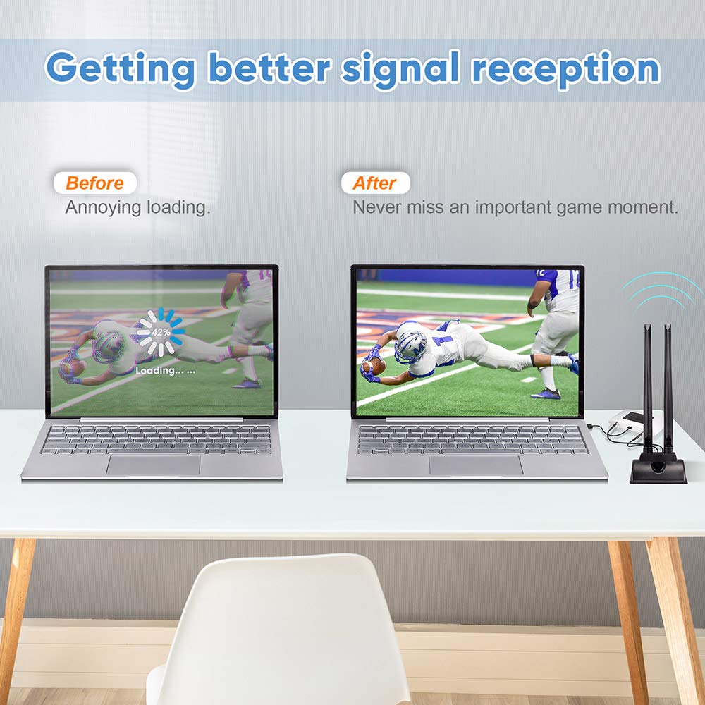 Bingfu 4G Lte Antenna 6Dbi Magnetic Base Mimo Ts9 Antenna Compatible With Verizon At&T T Mobile Sprint 4G Lte Mobile Hotspot Mif