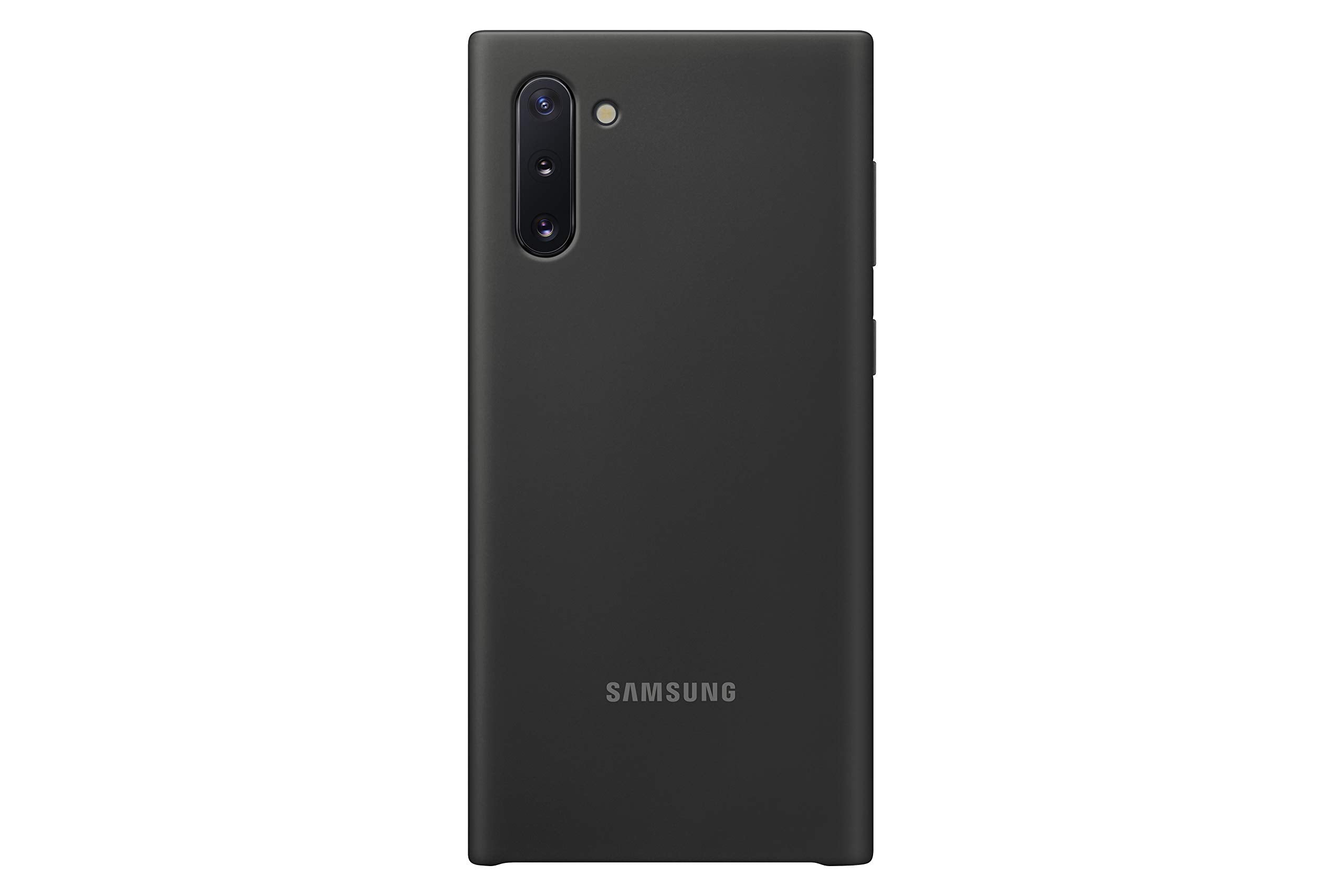 Samsung Galaxy Note10 Case, Silicone Back Protective Cover   Black (Us Version With Warranty), Ef Pn970Tbegus