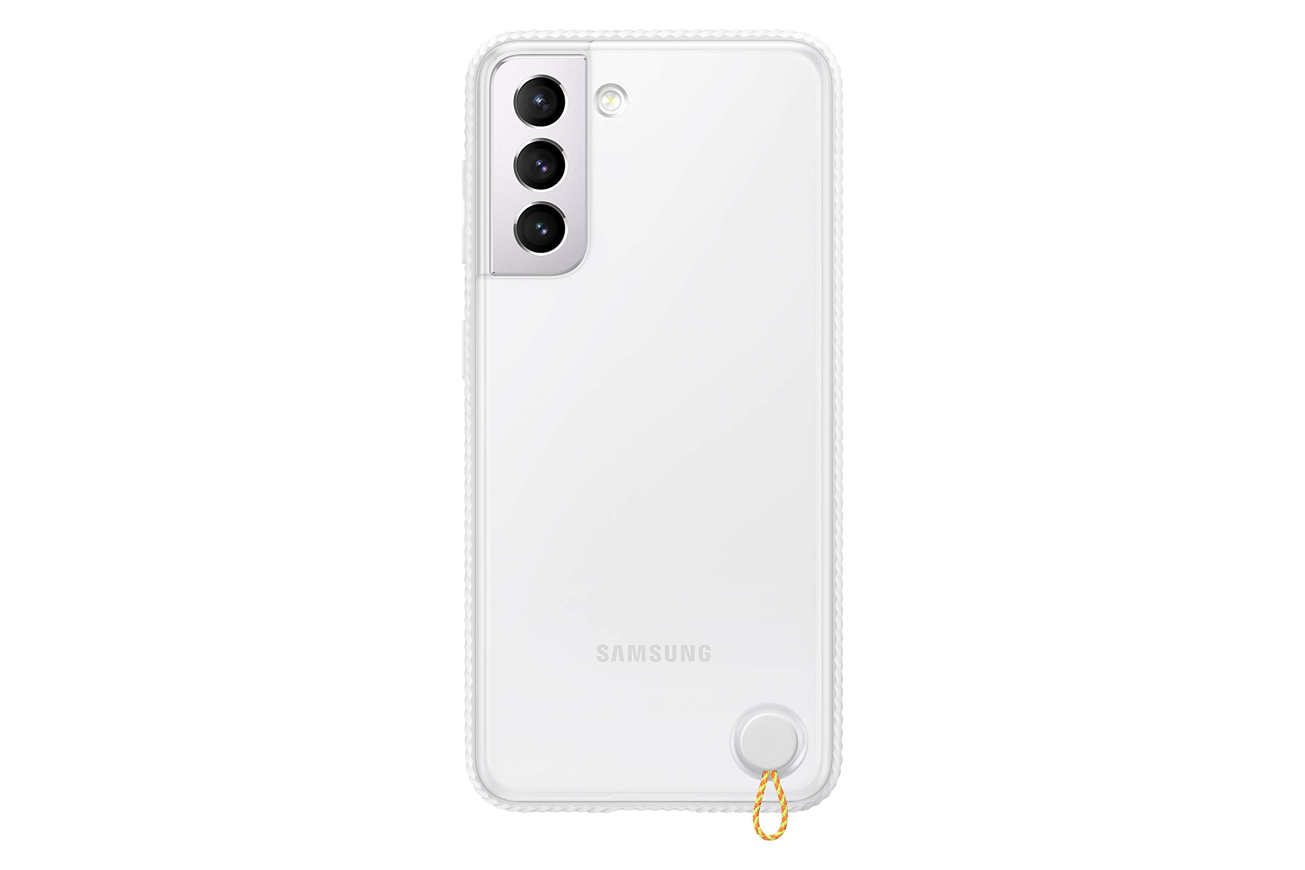 Samsung Galaxy S21 Case, Clear Protective Cover   White (Us Version )