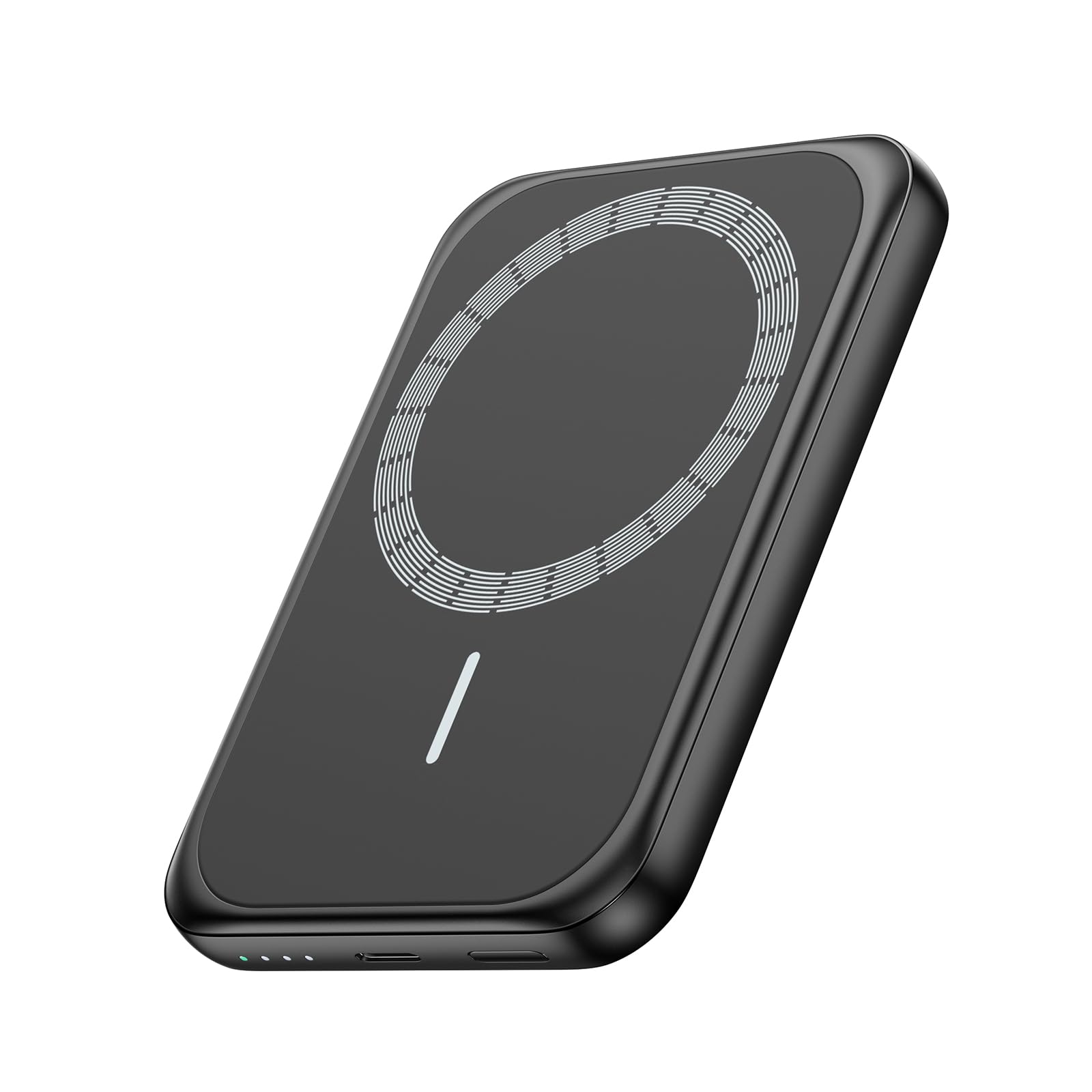 Bilivein Magnetic Portable Charger 10000mAh for iPhone 15W Slim Wireless Power Bank with USB-C Cable - 20W Fast Charging PD QC 3