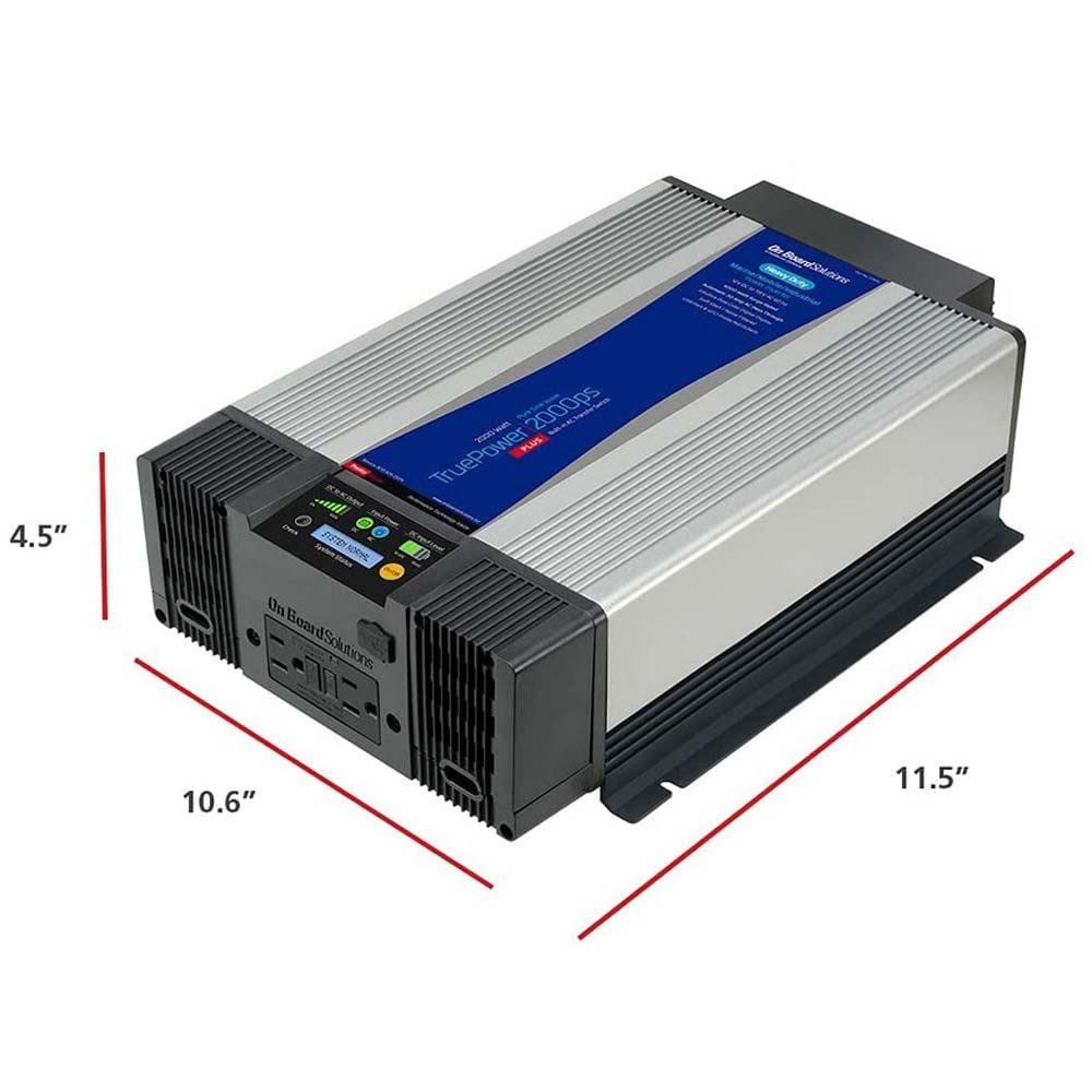 Promariner 07200 Inverter, 2000W, 12V Pure Sine,WBHDWB079VZN1PN