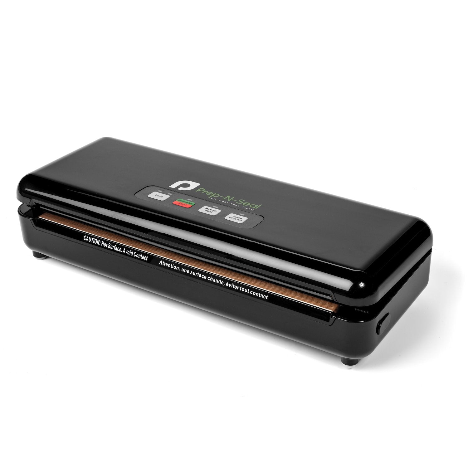 Prep N Seal Food Vacuum Sealer Machine With Heat Seal Rolls, Home Kit, Automatic, Compact, Kitchen Friendly, Easy To Operate, St