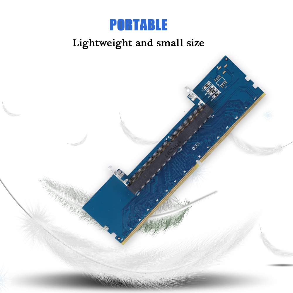 Laptop Ddr4 Ram Adapter Card Ddr4 So Dimm To Dimm Memory Ram 4-Layered Pcb Design Desktop Dimm Memory Ram Connector Card