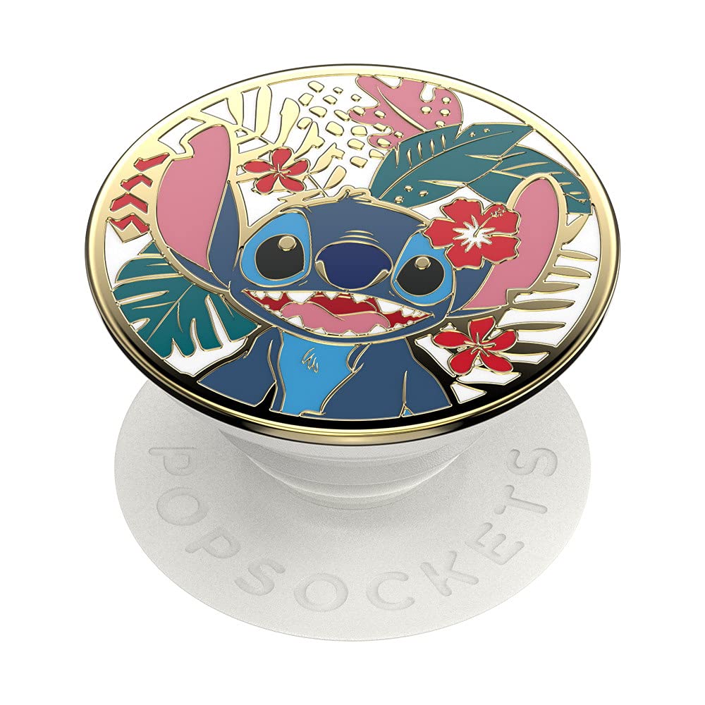Popsockets Phone Grip With Expanding Kickstand, Lilo & Stitch   Enamel Stitch
