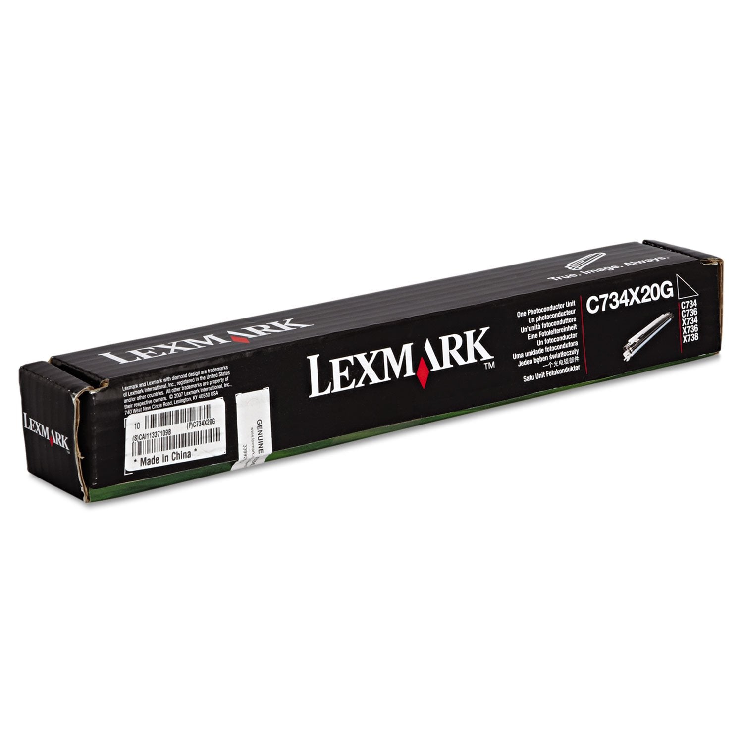 Lexmark C734X24G Photoconductor Kit, 4/Pack   In Retail Packaging