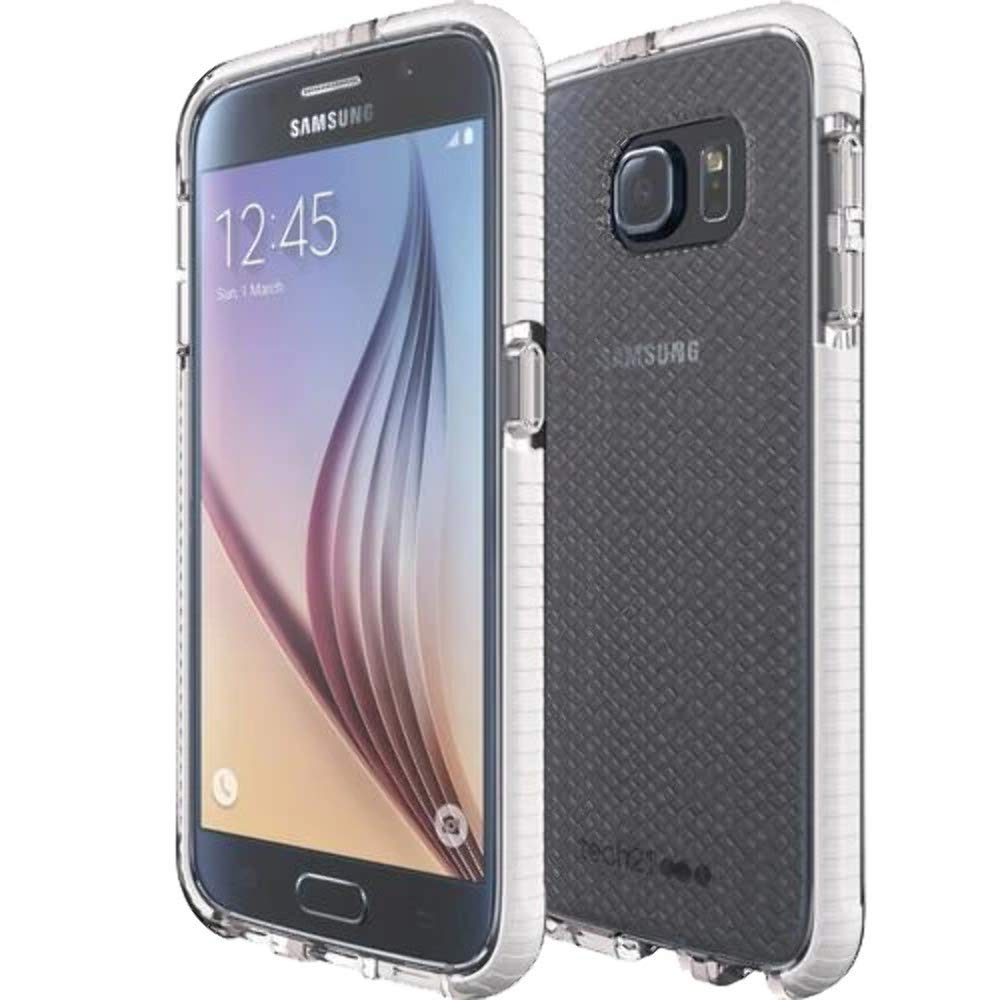 Tech21 Evo Check For Samsung Galaxy S6   Clear/White