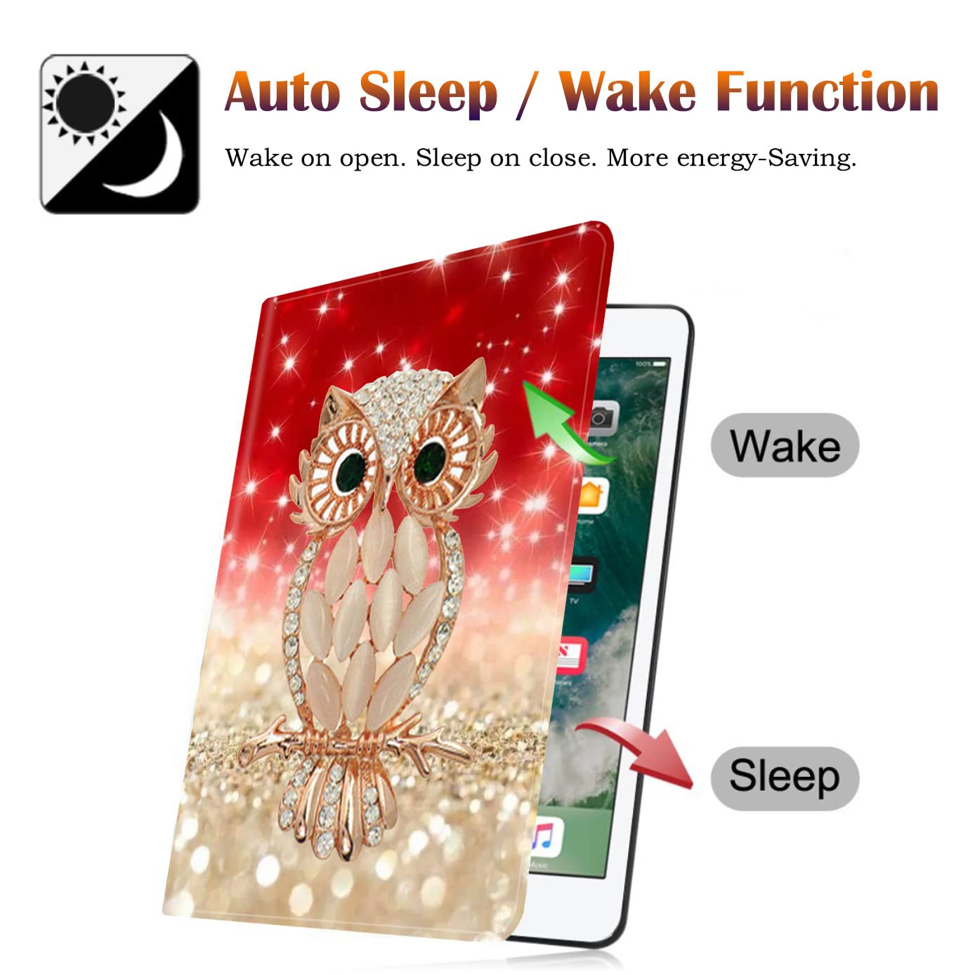 For Samsung Galaxy Tab A8 10.5 2022 Slim Case With Adjustable Stand Cover With Auto Wake/Sleep Smart Cover For Samsung Galaxy A8