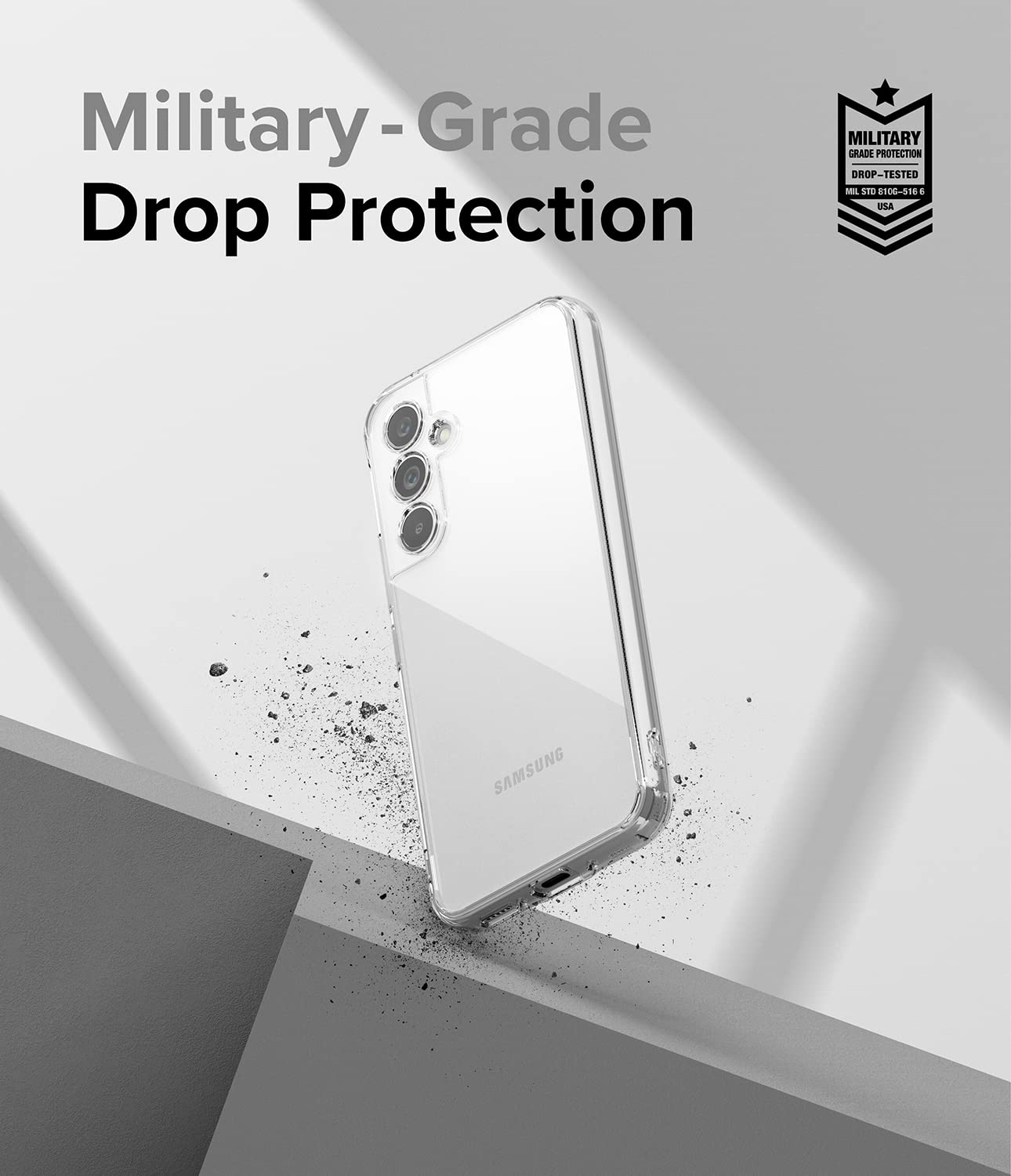 Ringke Fusion [Display The Natural Beauty] Compatible With Samsung Galaxy A54 Case, Clear 5G Cover For Women, Men, Transparent S