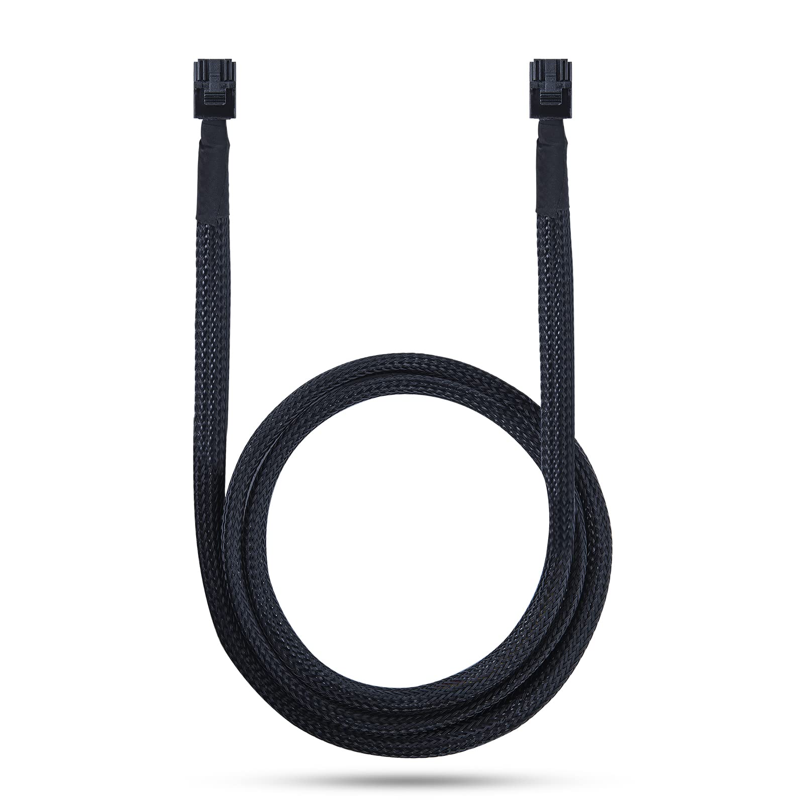 H!Fiber.Com 12G Internal Mini Sas Hd Sff-8643 To Sff-8643 Cable, 1M, 36 Pin, 12Gbps, 100-Ohm, With Sideband, Flexible, Support R