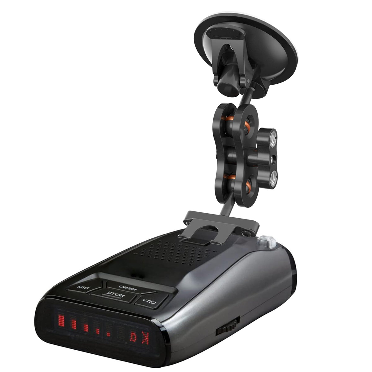 Xsaaczm Radar Mount, Car Radar Detector Suction Cup Mount, Windshield Radar Suction Cup Mounting Bracket (For Uniden Dfr Series