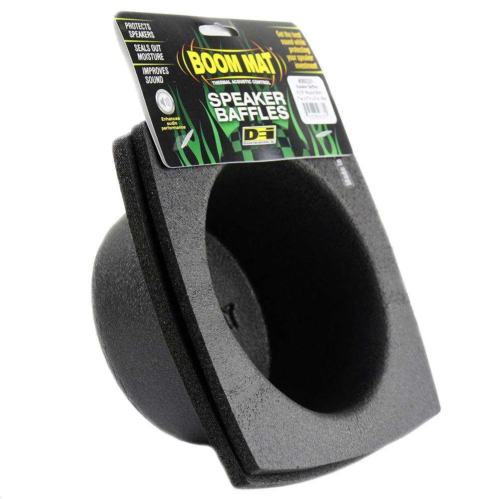 Dei Boom Mat Speaker Baffles 6.5 Round Slim Pack Of 2