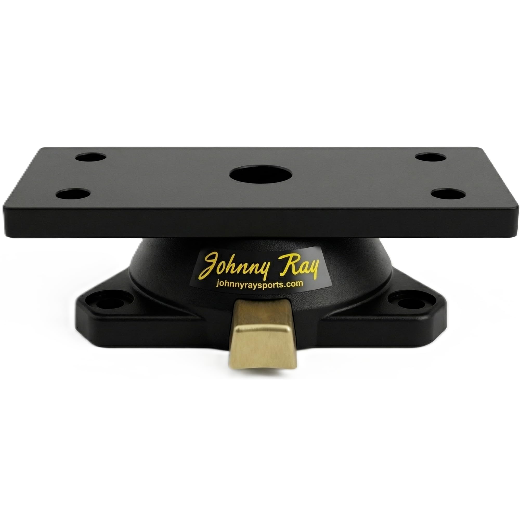 Johnny Ray JR-500 Fish Finder Mount and Depth Finder Mount - Heavy Duty Marine Electronics & Sonar Bracket for Boats, 360 Rotati