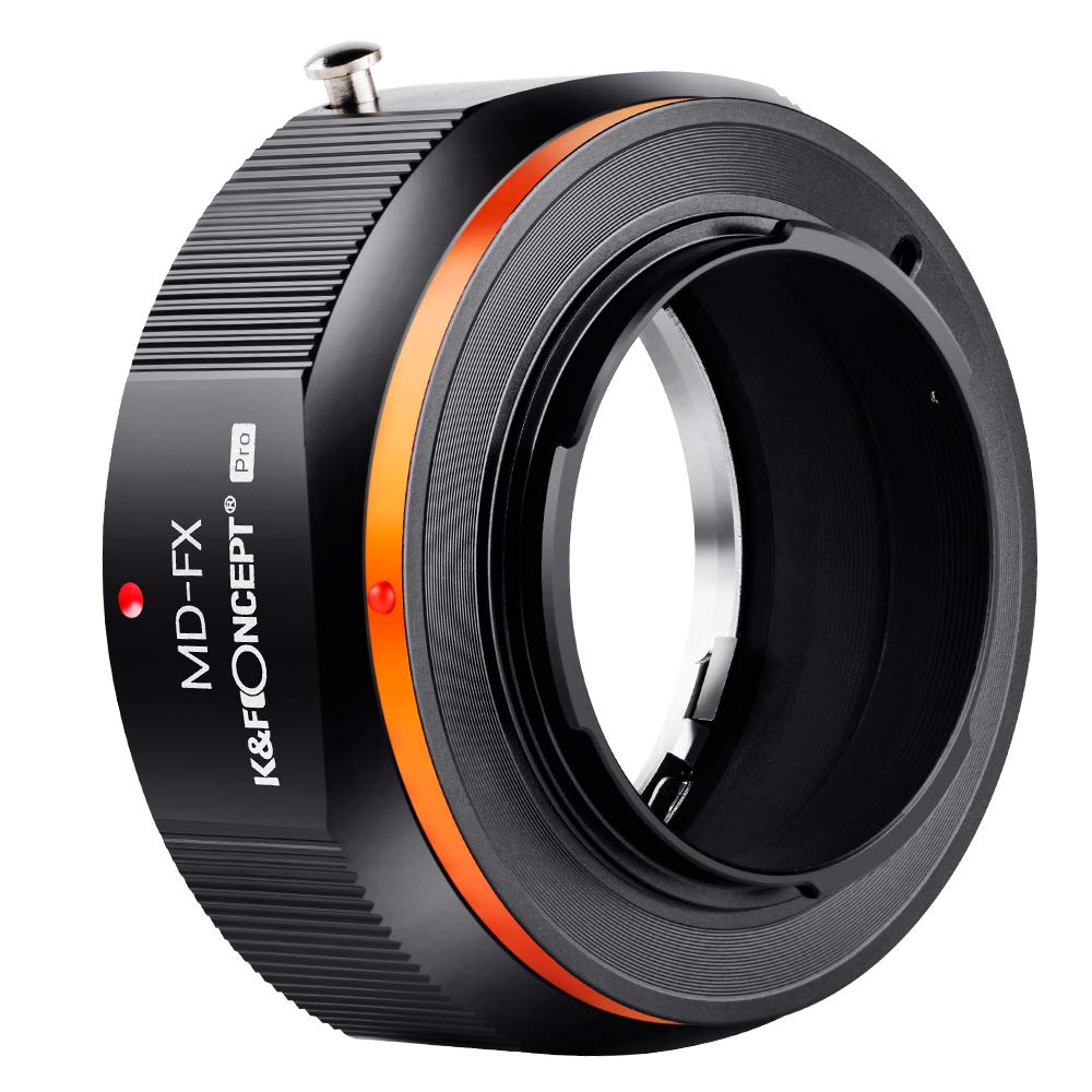 K&F Concept Md To Fx Lens Mount Adapter With Matting Varnish Design, Fits For Fuji Xt2 Xt20 Xe3 Xt1 X T2