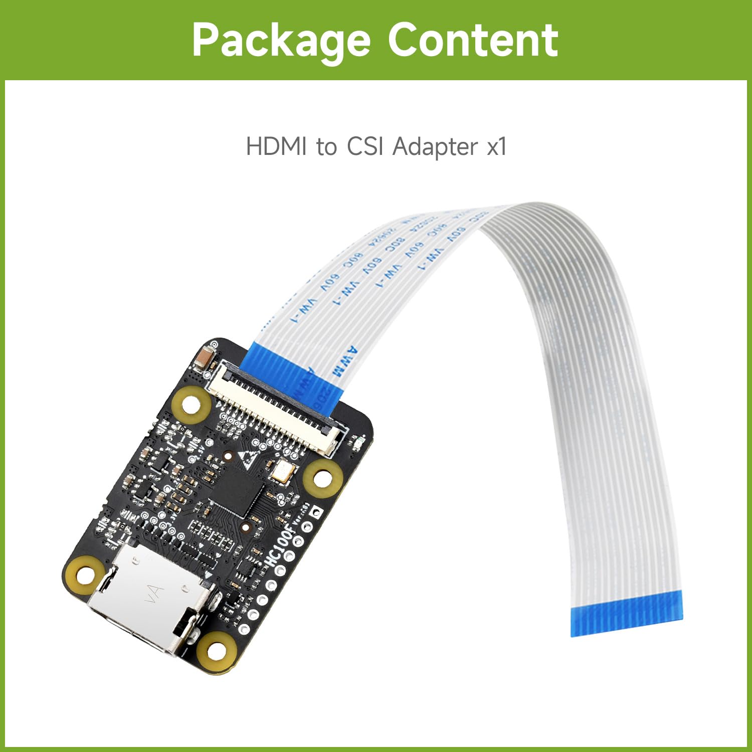Waveshare Hdmi To Csi Adapter, Compatible With Raspberry Pi 4B/3B+/3B/Pi Zero/Zero, Support 1080P@30Fps Support From Hdmi Input