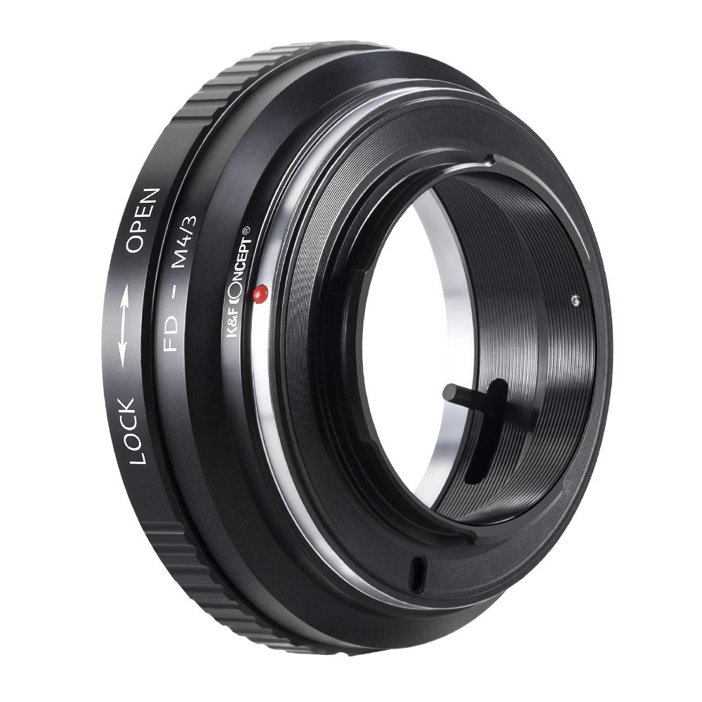 K&F Concept Lens Mount Adapter Ring Compatible With Canon Fd Lens To Micro Four Thirds M4/3 Olympus Pen And Panasonic Lumix Cameras