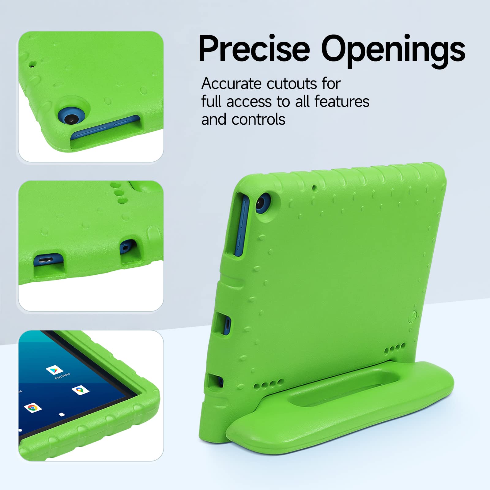 Merocab Case For Onn 2022 Gen 3 Tablet 10.1''(Model:100071485), Onn 10.1 2022 Kids Case Friendly Light Weight Shock Proof Durabl