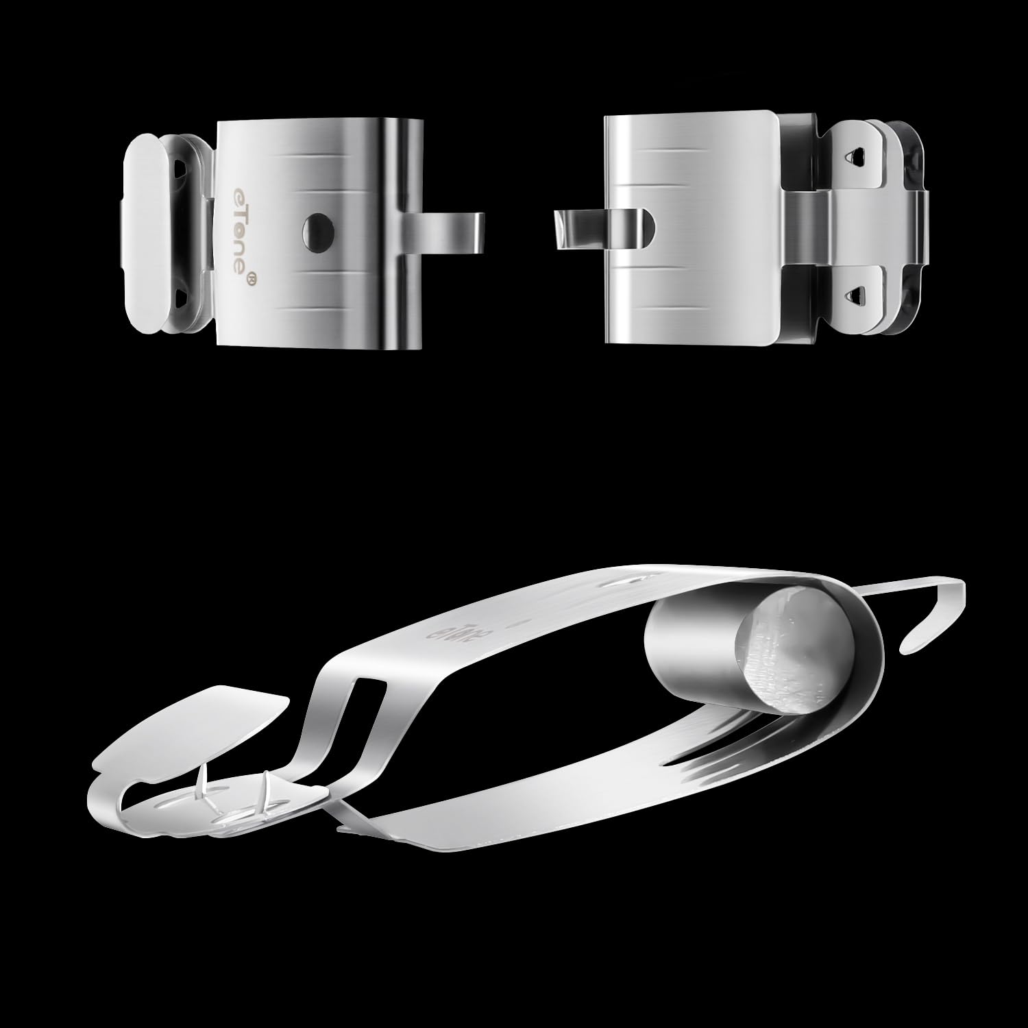 4Xpcs Stainless Steel Film Clips With Lead Block Make Film Straight Film Air Dry Darkroom Processing Equipment 135 120 Roll Film