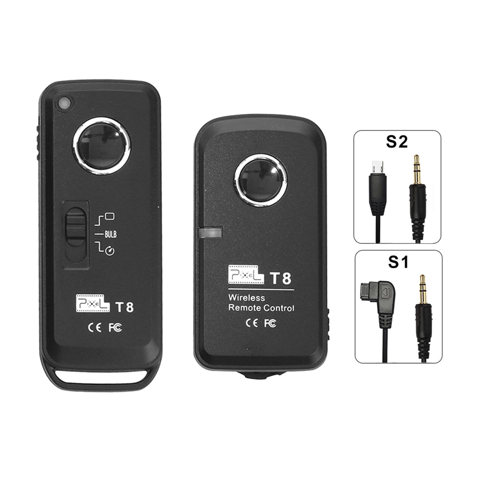 Camera Remote Shutter Release Wireless Remote For Camera S1/S2 Compatible With Sony A7, A7Ii, A7Iv, A6300, A6400, A6500, A99, A99M2, A77, A77M2, A580, A560, A550, A500, A350, Rx10M2