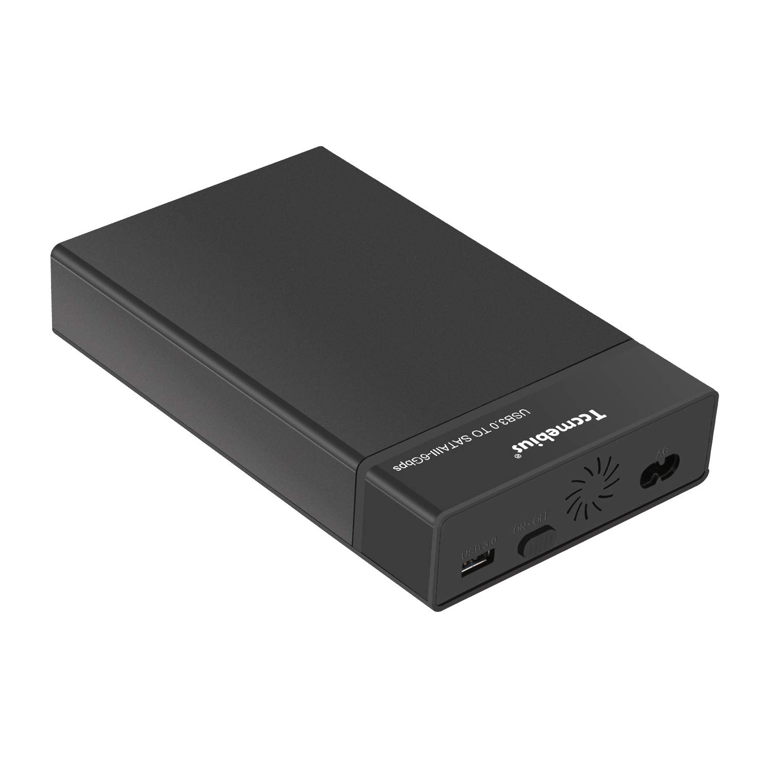 Tccmebius External Hard Drive Enclosure Usb 3.0 To Sata Docking Station For 2.5 3.5 Inch Sata I/Ii/Iii Hdd Ssd With Usb A/C Cable, Up To 20Tb, Support Uasp Automatic Sleep Function, Tool Free (Tcc S8)
