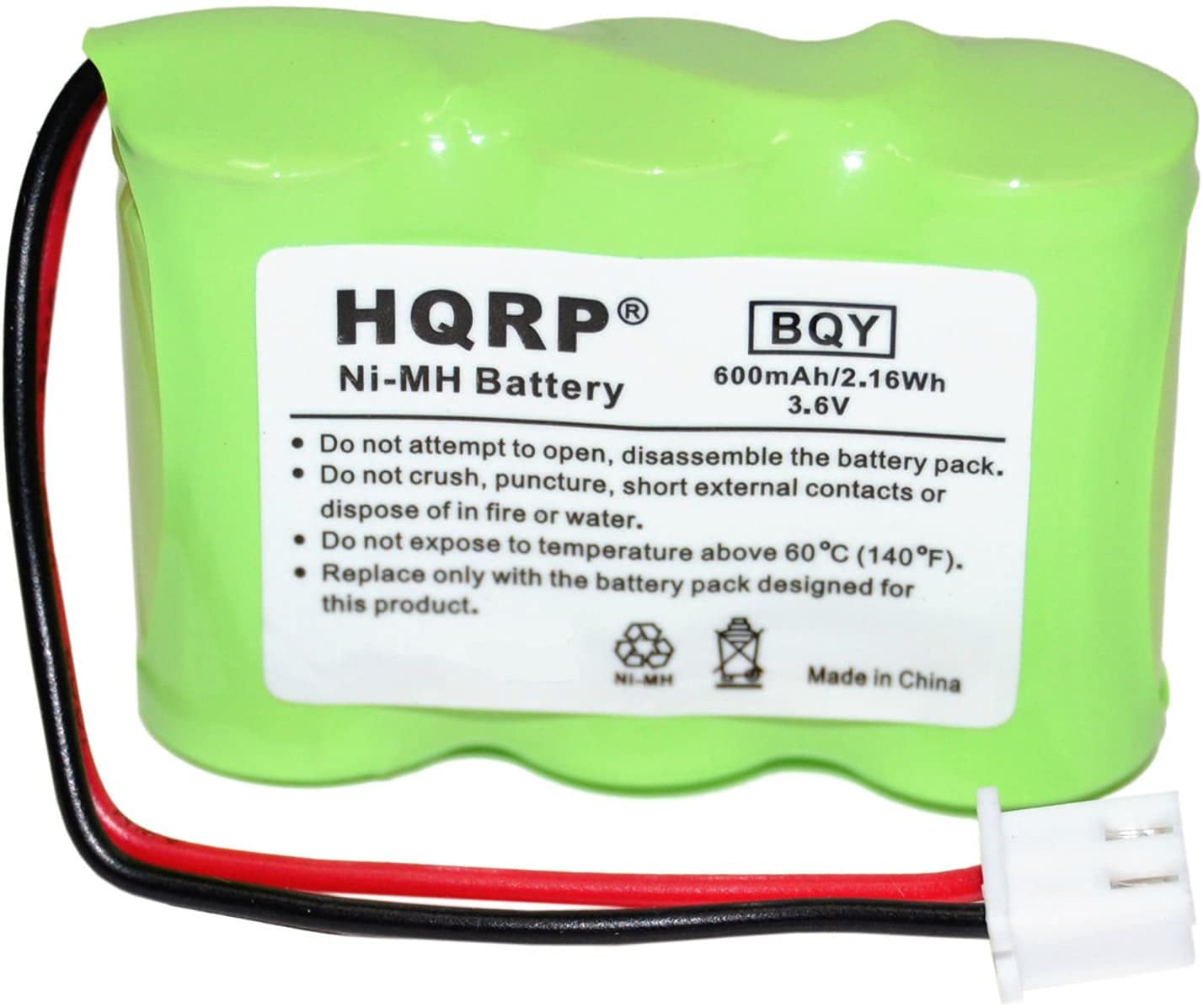 Hqrp Battery Compatible With C Crane Cc Observer, Solar Observer Am Fm Weather Windup Emergency Radio Cobs 3 2/3Aa
