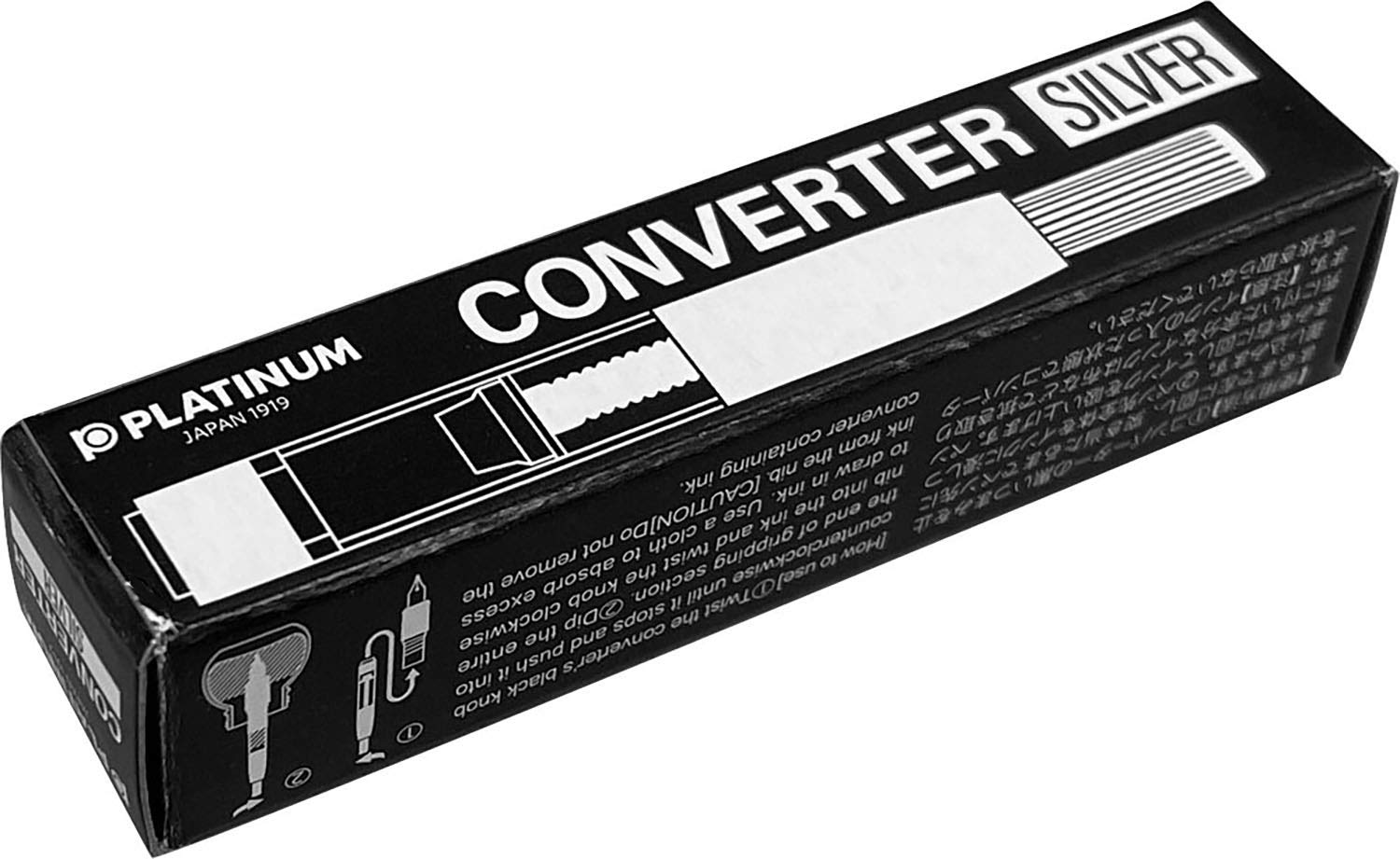 Platinum Fountain Pen Converter Silver 700A#9