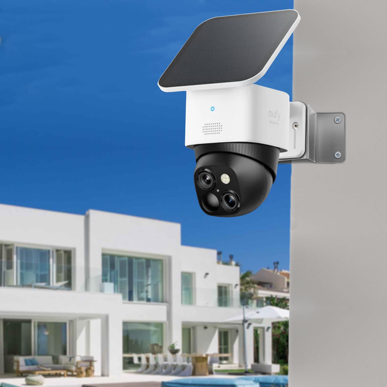 Witi Stainless Steel Exterior Outside Wall Corner Mount For Ptz Camera,Solid Holder Bracket For A Wider View Angle 270, Installi