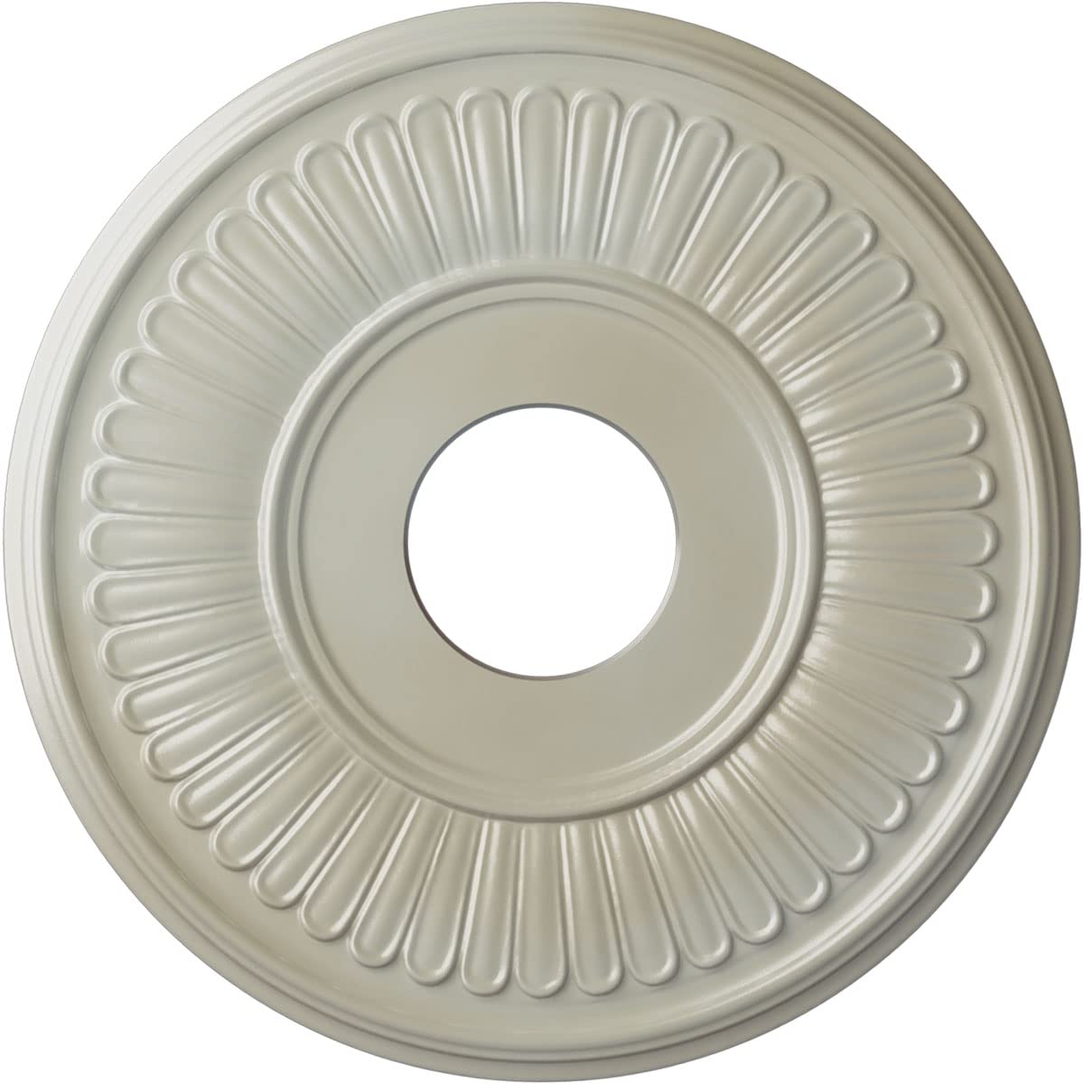 15 3/4OD x 3 7/8ID x 3/4P Berkshire Ceiling Medallion (Fits Canopies up to 7), Hand-Painted Flash Blue