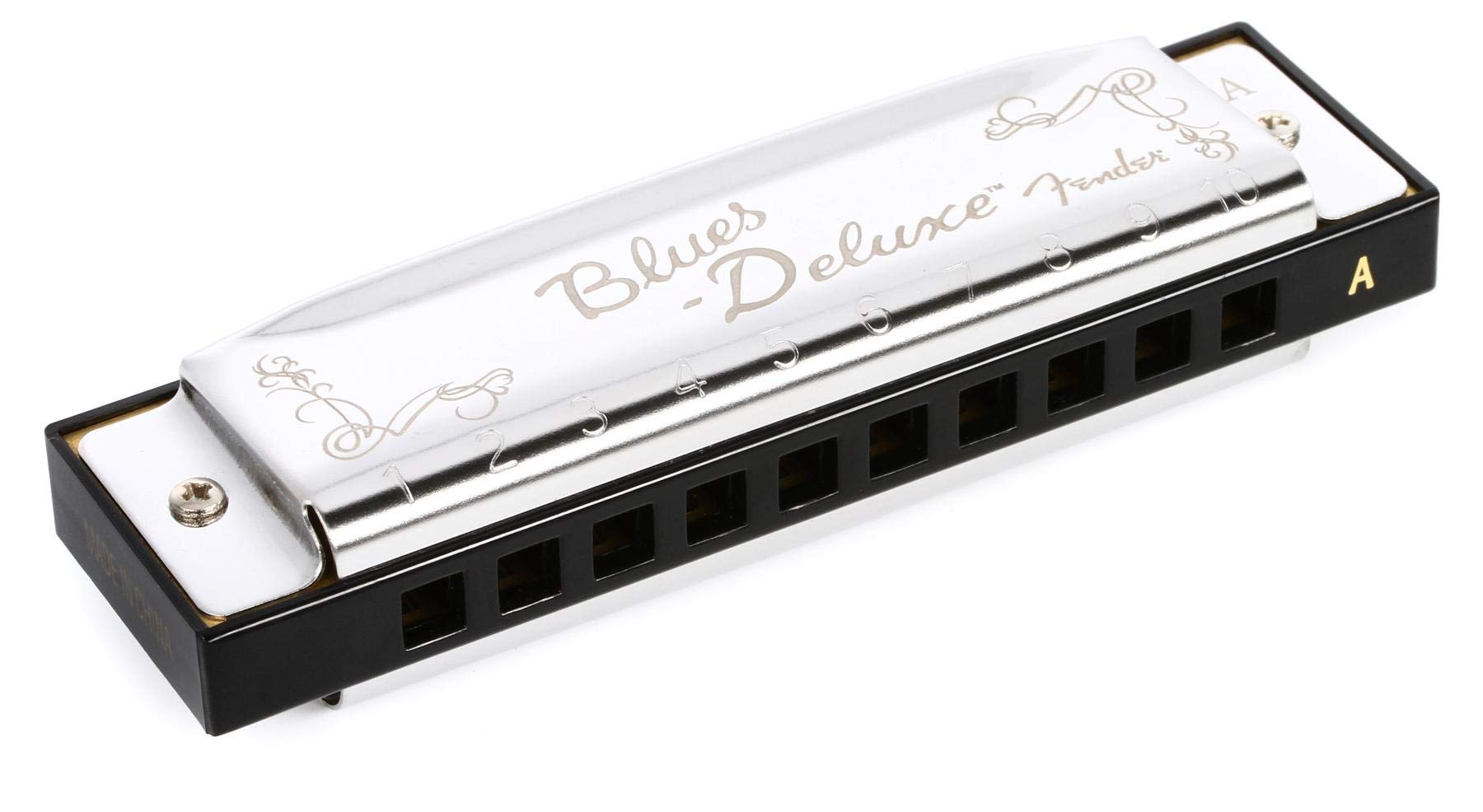 Fender Blues Deluxe Harmonica, Guitar Accessories,Key of A