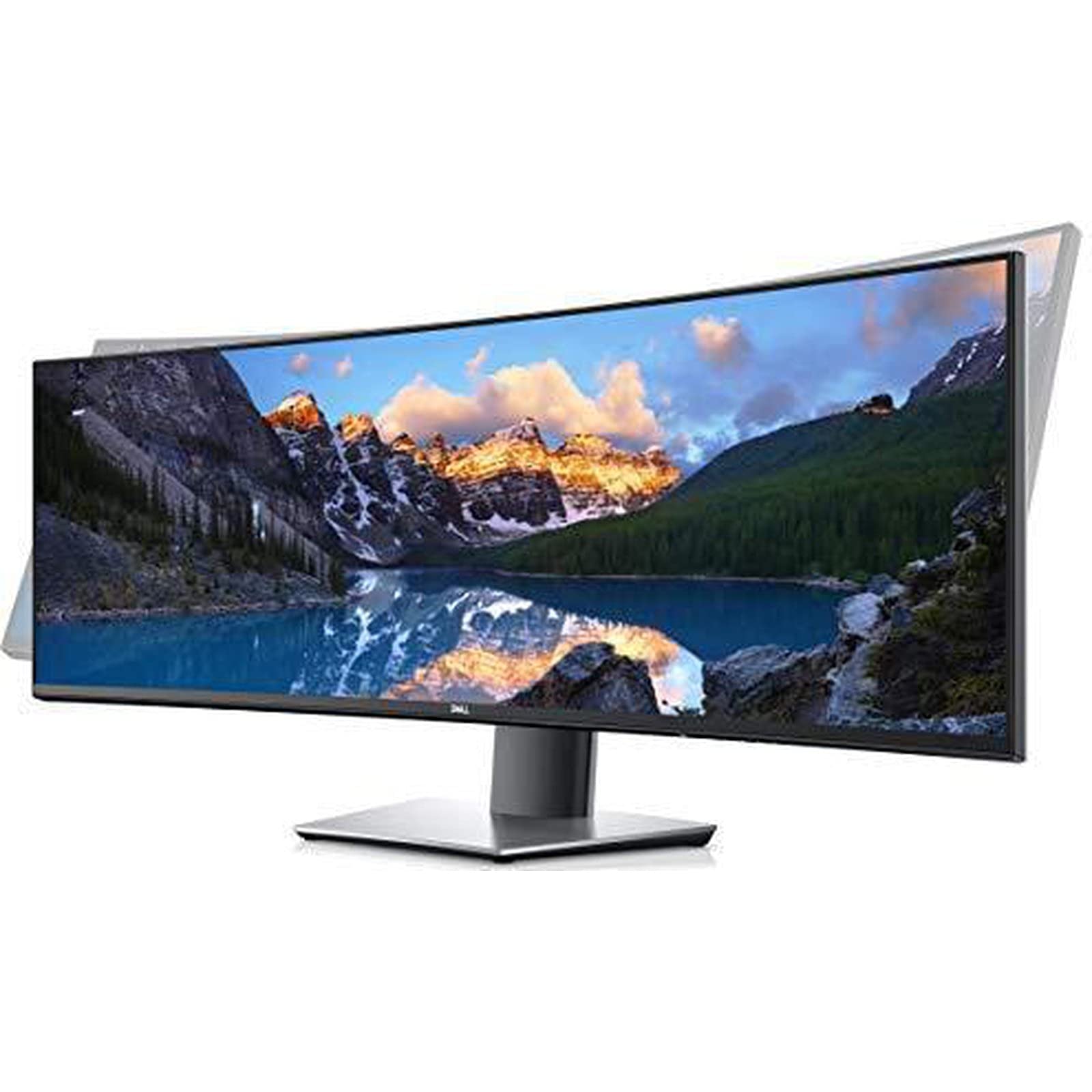 Dell UltraSharp 49" LED Monitor U4919DW - Black, High-Resolution, Curved Display