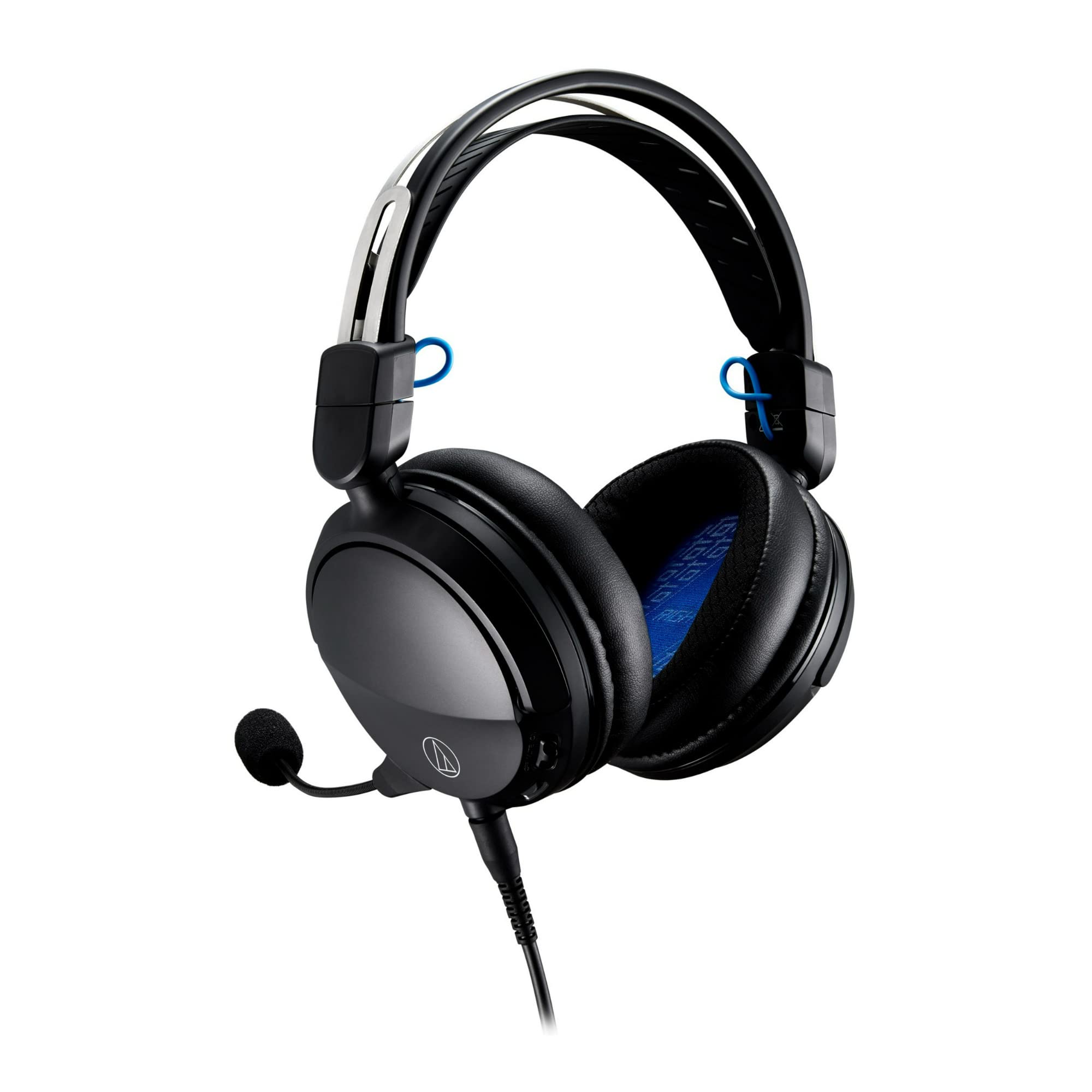 Audio Technica ATH GL3BK Closed Back Gaming Headset, Black