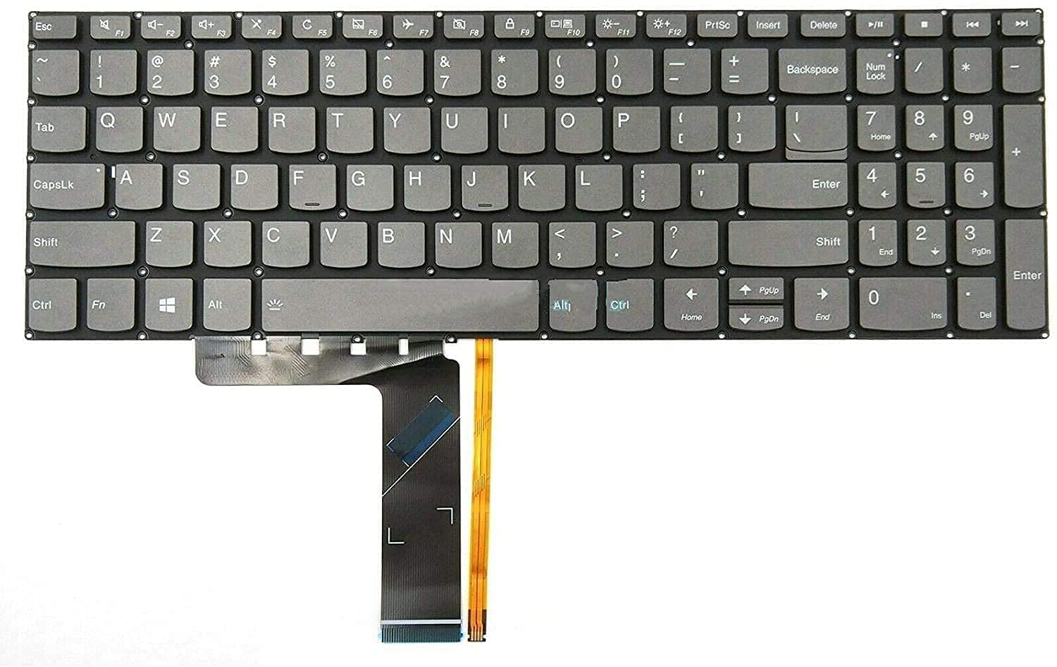 Replacement Keyboard For Lenovo Ideapad 330S 15Ikb 330S 15Arr, Ideapad 3 15Iil05 3 15Are05 3 15Itl05 3 15Iml05, Ideapad S340 15I