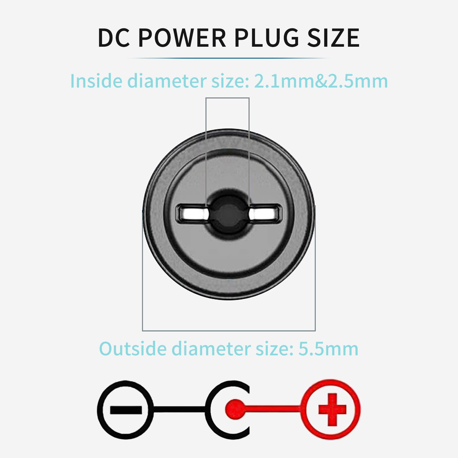18V 1A Power Supply Adapter, [18 Volts 1 Amps, 6Ft Cord] Ac To Dc Plug 5.5 X 2.1Mm & 2.5Mm For 18Volt 100Ma ~ 1000Ma Equipment