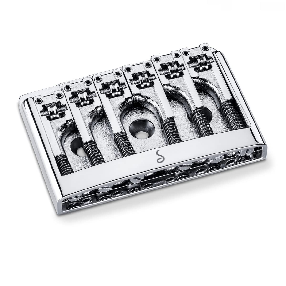 Schaller Flatmount Bridge 3D 6 With Adjustable Height Chrome