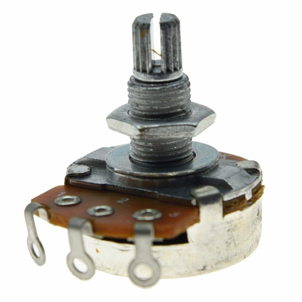 Dopro 5Pcs Linear Guitar Pots Volume 250K Electric Guitar Large Pots 24Mm Base With Long Split Shaft Guitar Potentiometer B250K