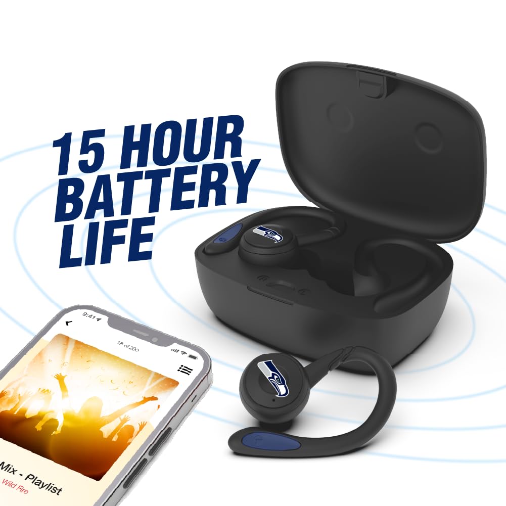 Soar Nfl Sport True Wireless Earbuds V.5, Chicago Bears