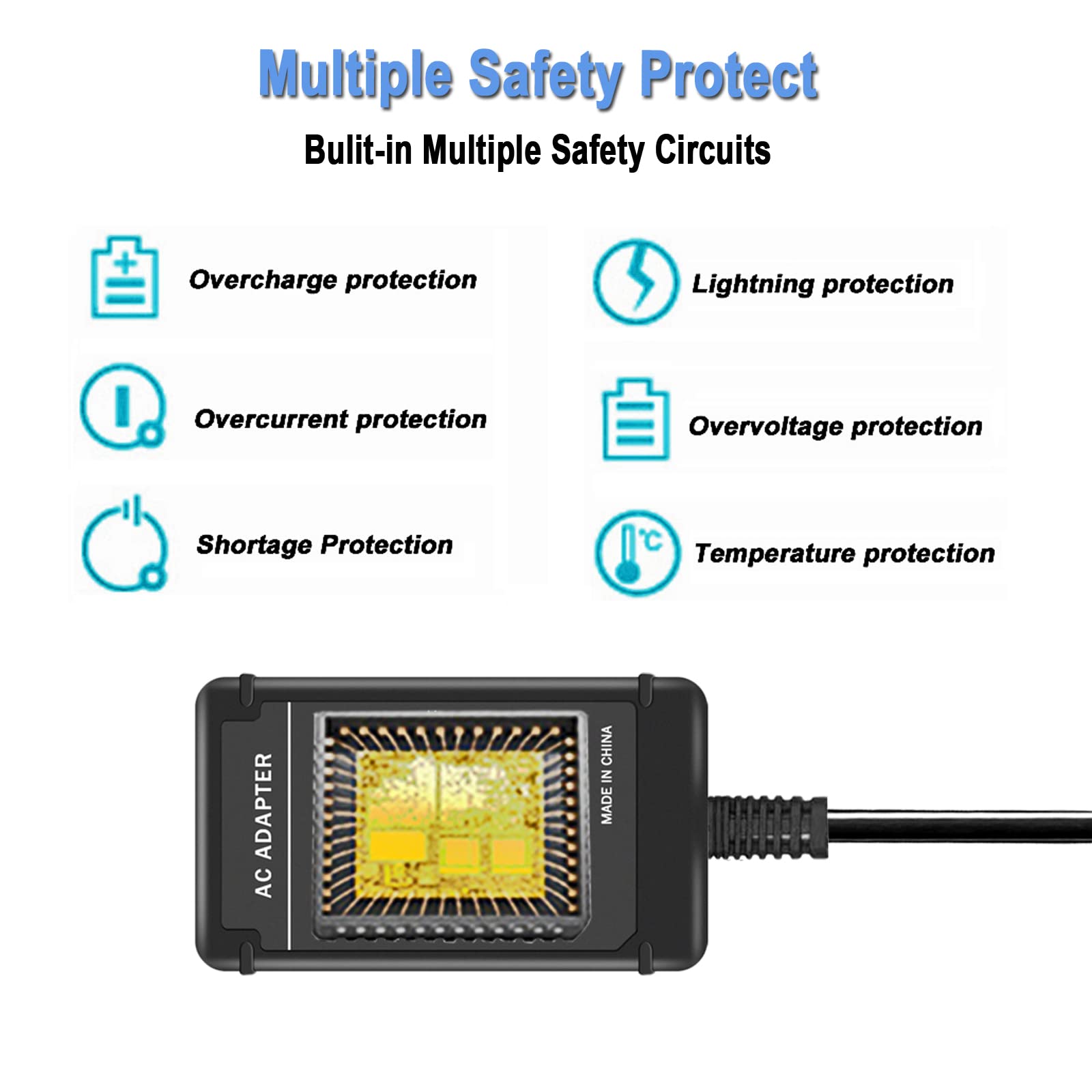 Tkdy Ac L200 For Sony Handycam Camcorder Charger, Acl200 Power Supply Cord, Fit For Sony Dcr Dvd Dcr Hc Dcr Sr Dcr Sx Hdr Cx Hdr Hc Hdr Pj Hdr Sr Hdr Xr Hdr Ux Hdr Td Nex Vg Fdr, Dsc Hx, Dev Series.