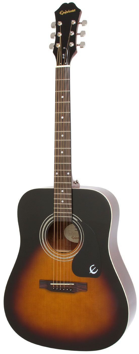 Epiphone Songmaker Dr 100, Dreadnought Acoustic Guitar   Vintage Sunburst