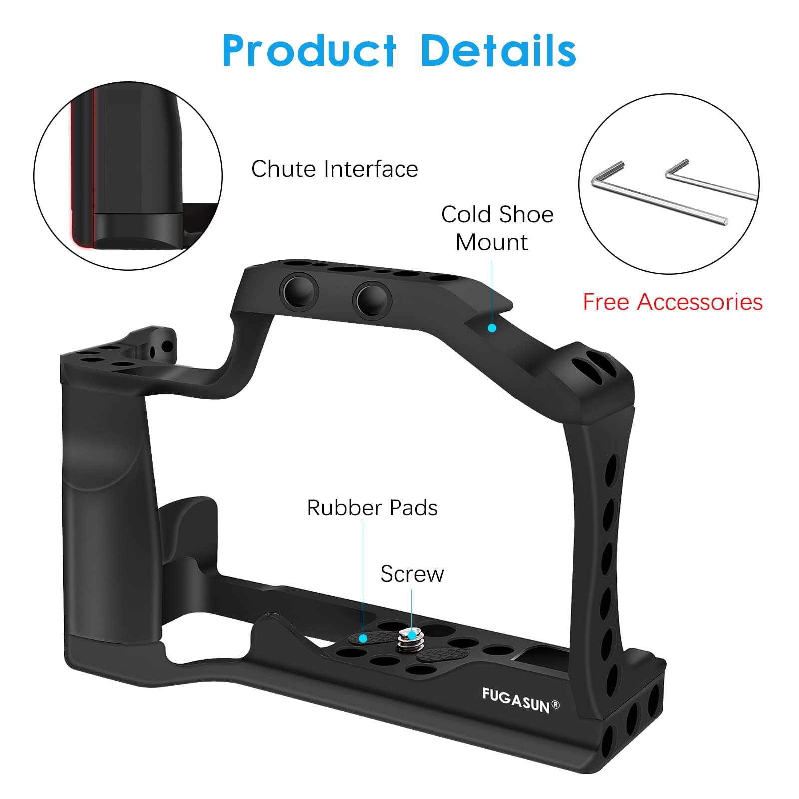 Eos M5 Camera Cage Eos M50 Mark Ii Camera Cage M50 Camera Cage For Canon Eos M5/M50/M50 Ii Camera Case Camera Rig