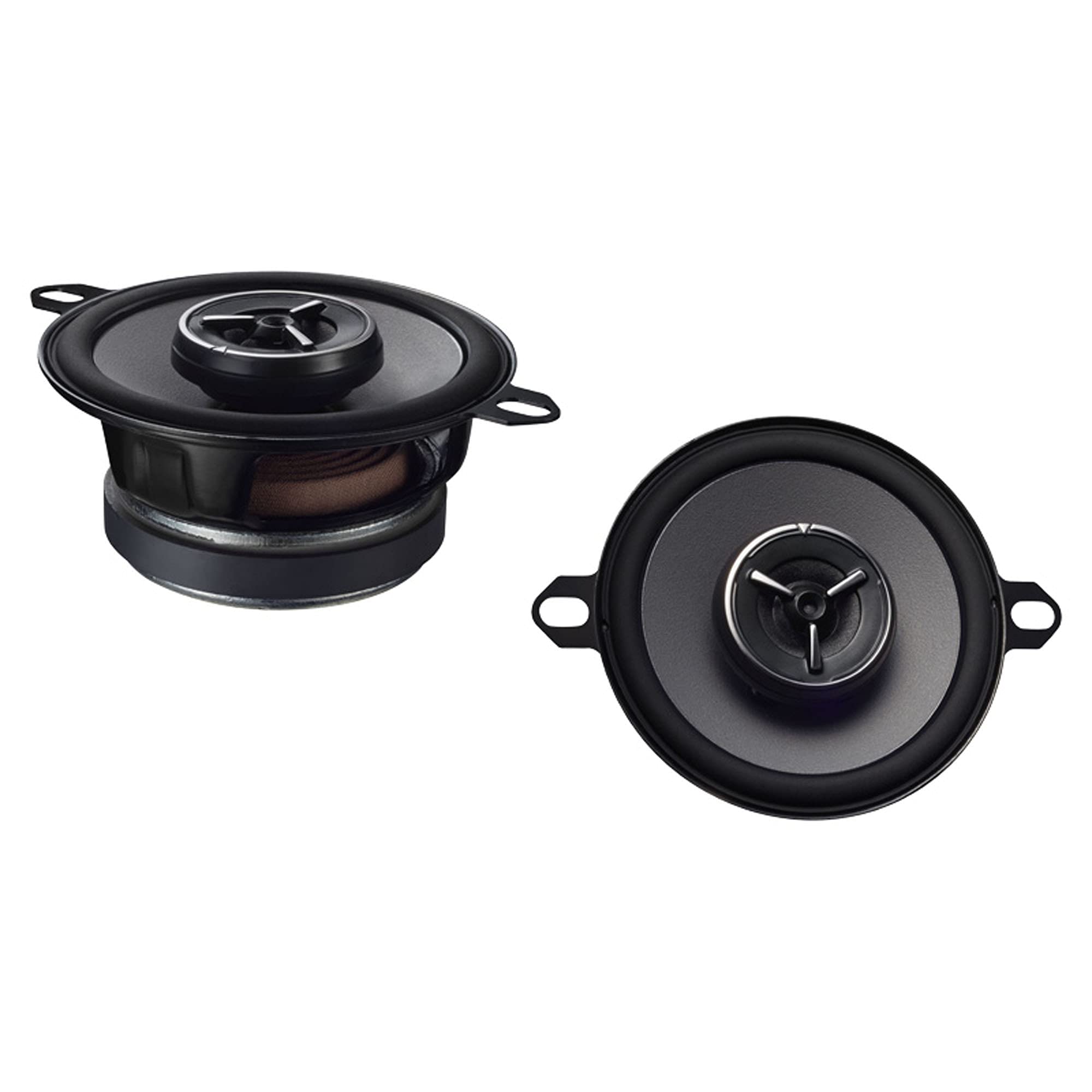 Kenwood Excelon Kfc X3C 3.5 Inch Mid Range Car Speaker With Silk Balanced Dome Tweeters For Chrysler/Toyota/Others, 120 Watts Ma