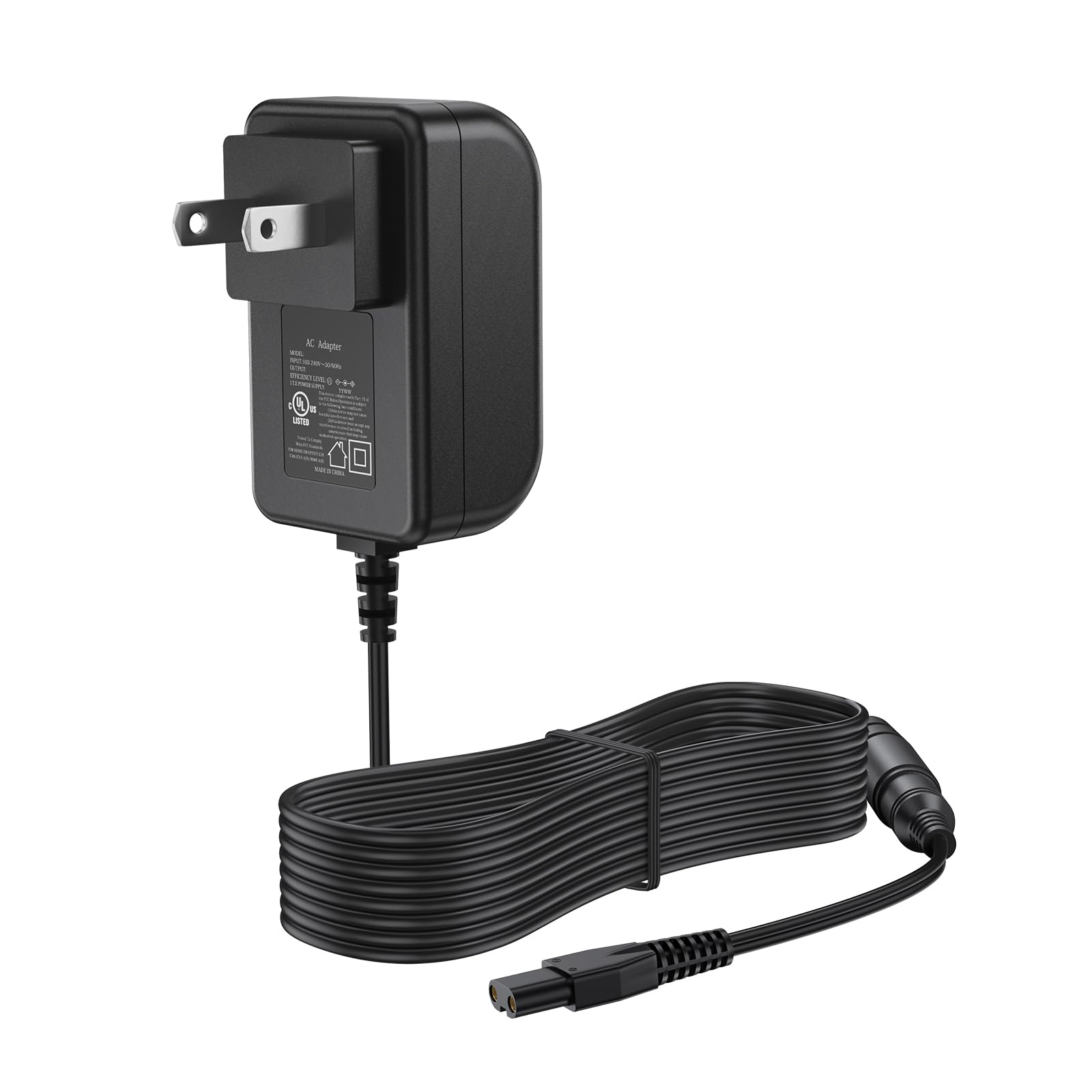 Donyoie 5V Charger For Skull Shaver Power Cord Compatible With Pitbull Gold/Silver Pro Rechargeable Clipper Ac Adapter For Butte