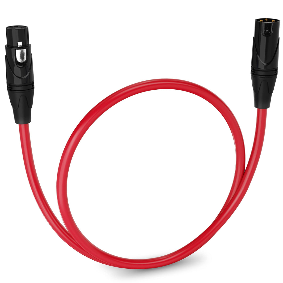Lyxpro 50 Feet Xlr Microphone Cable Balanced Male To Female 3 Pin Mic Cord For Powered Speakers Audio Interface Professional Pro